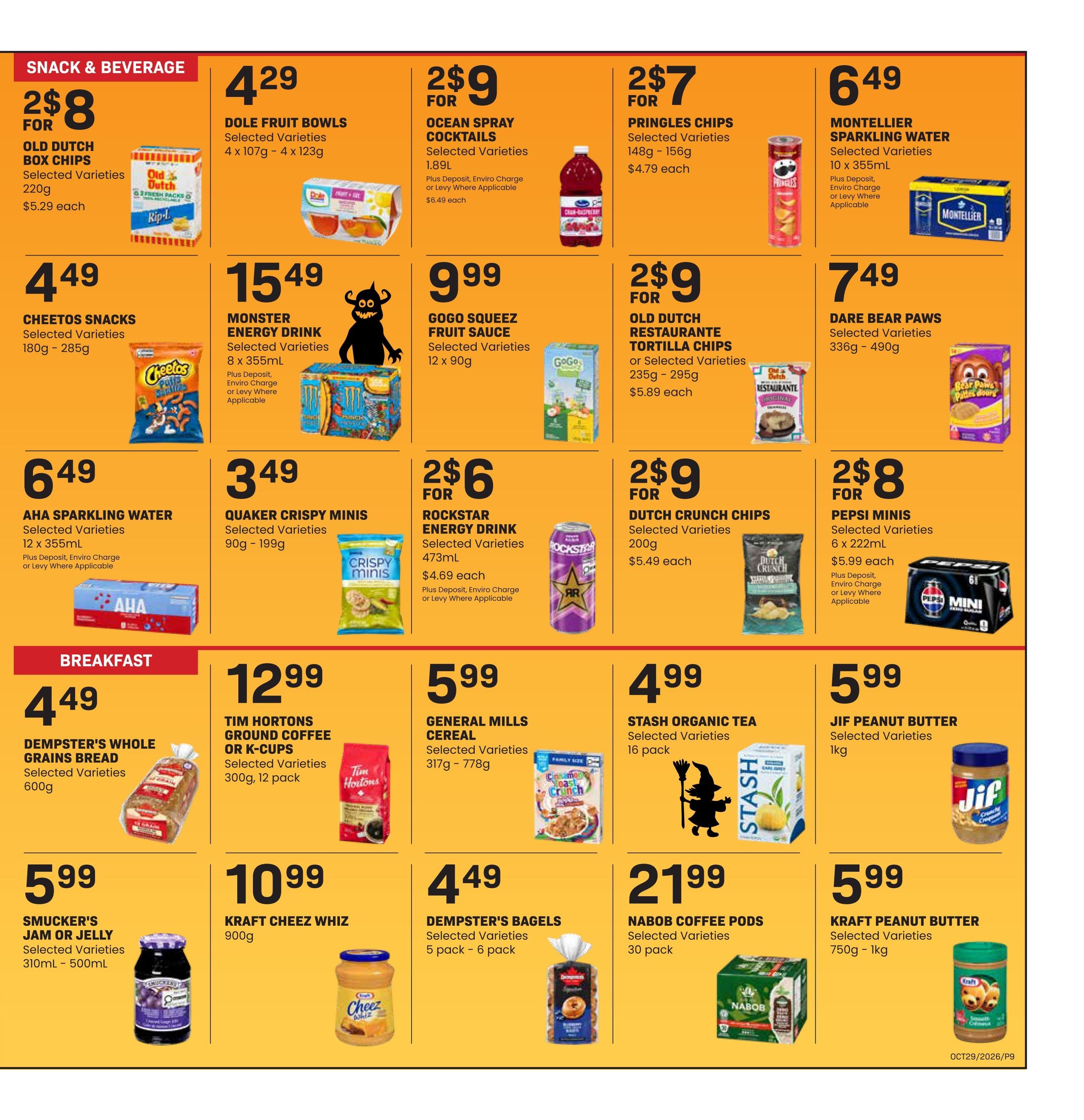 Freson Bros. Flyer October 23 to 29