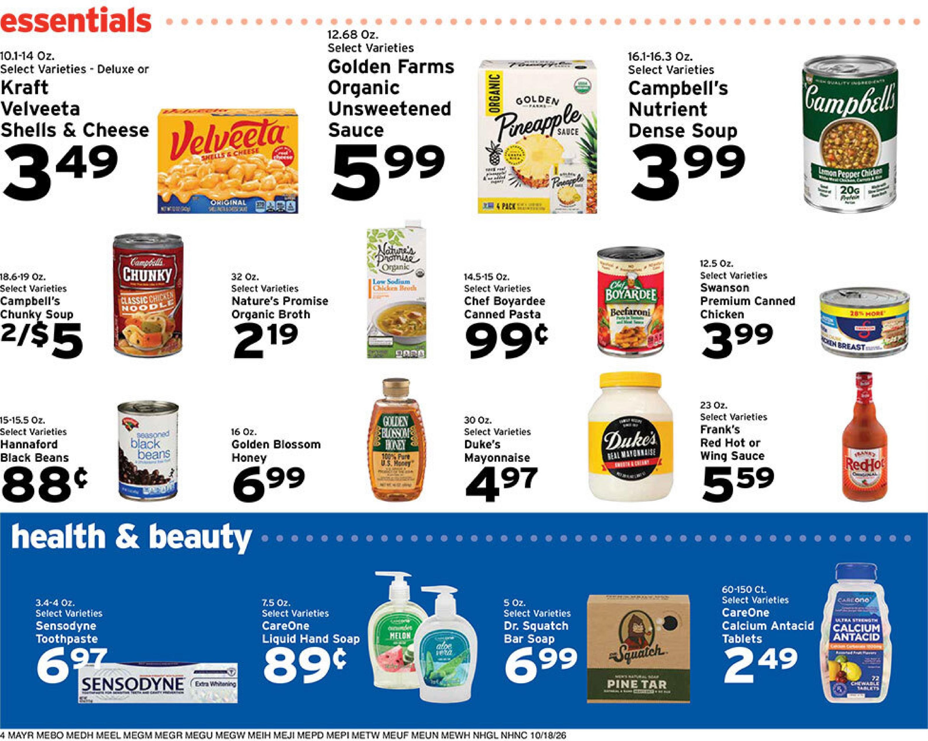 Danforth's Supermarket Weekly Ad October 18 - 24, 2026