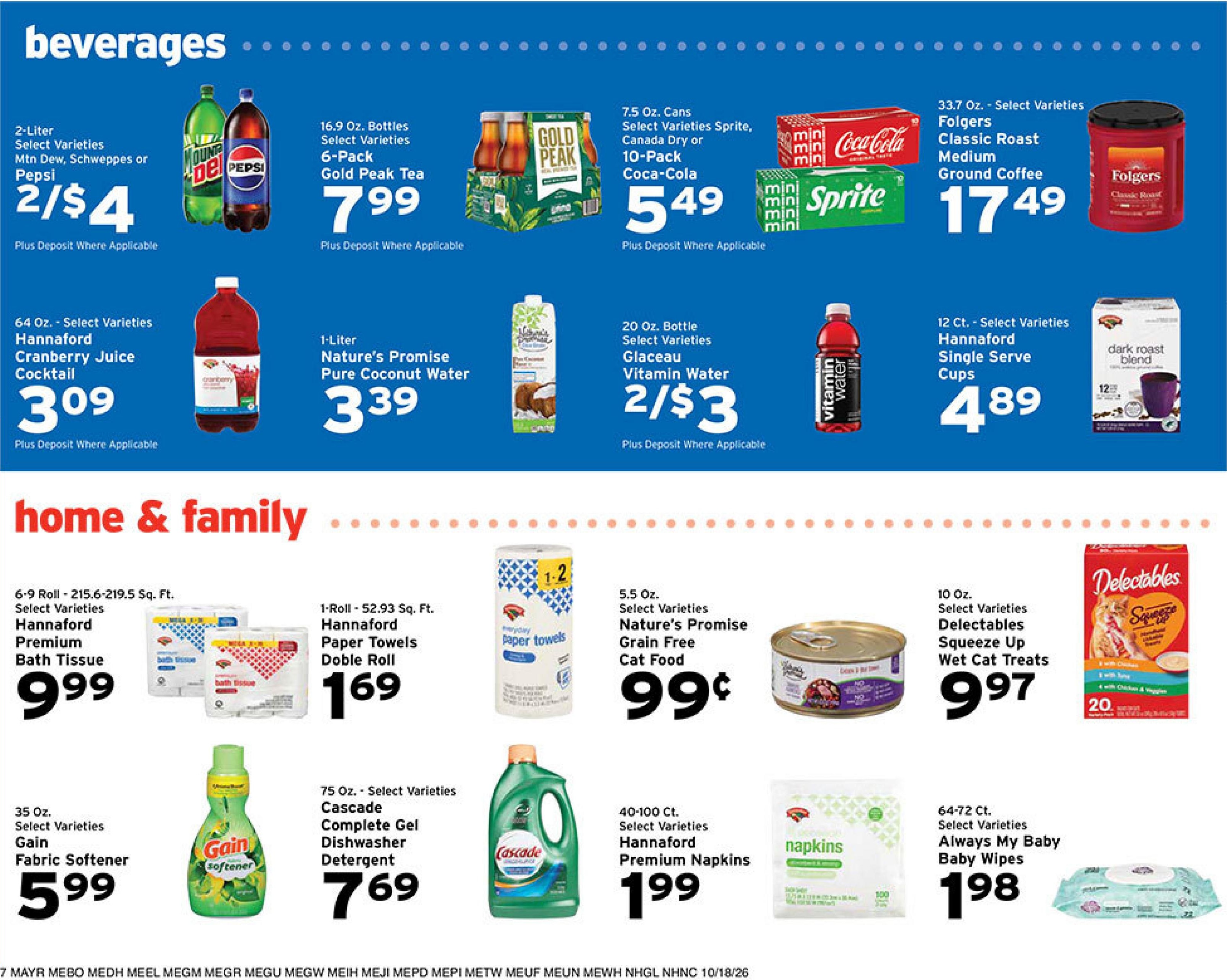 Danforth's Supermarket Weekly Ad October 18 - 24, 2026