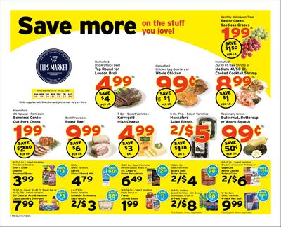Eli's Market Weekly Ad October 18 - 24, 2026