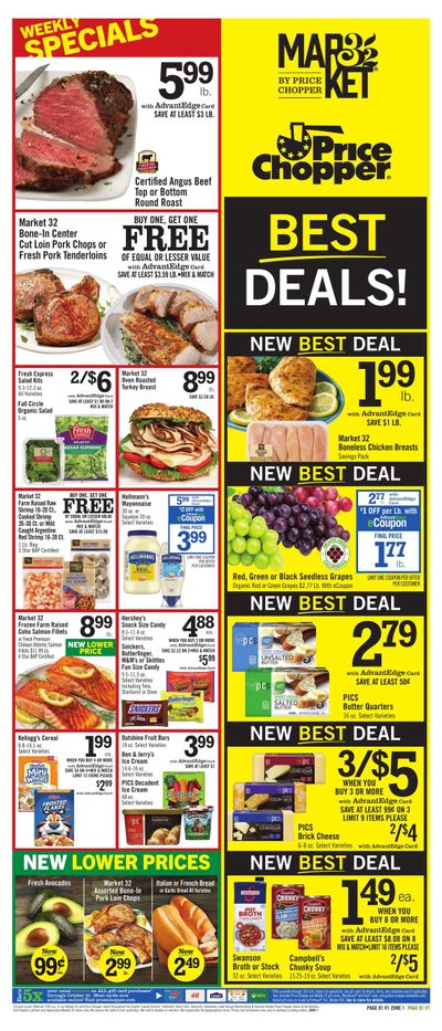 Price Chopper (Albany-Whitehall Area, NY) Weekly Ad October 18 - 24, 2026
