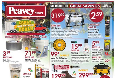 Peavey Mart Flyer July 23 to August 2