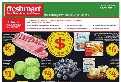 Freshmart (ON) Flyer July 23 to 29