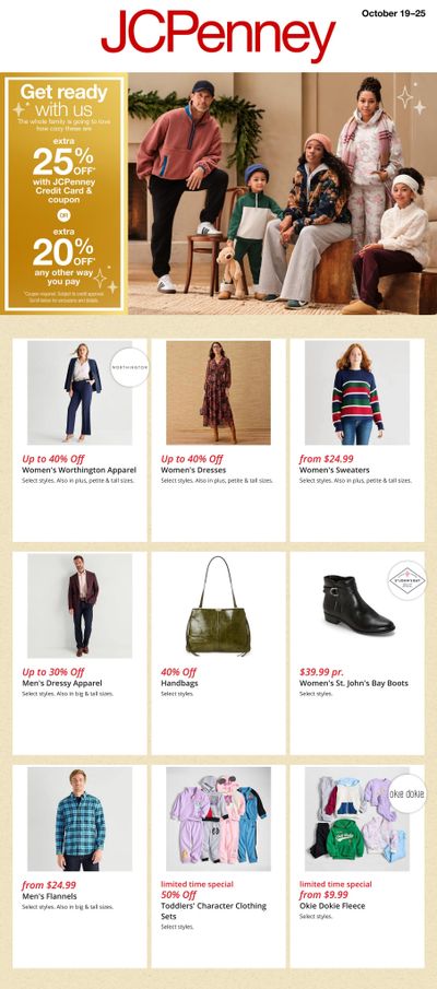 JCPenney Store Ads Weekly Ad October 19 - 25, 2026