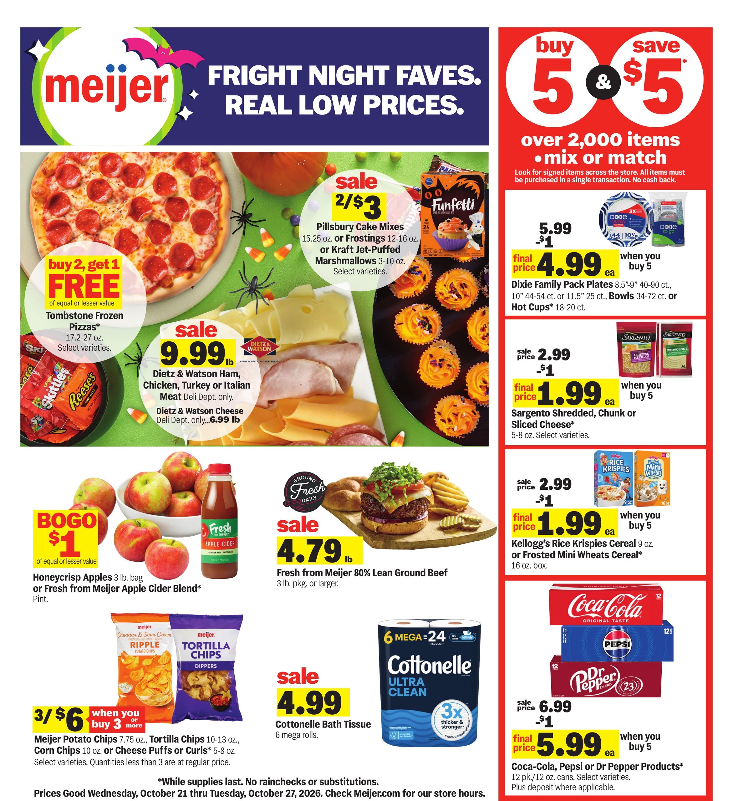 Meijer (Akron-Cleveland Area, OH) Weekly Ad October 21 - 27, 2026