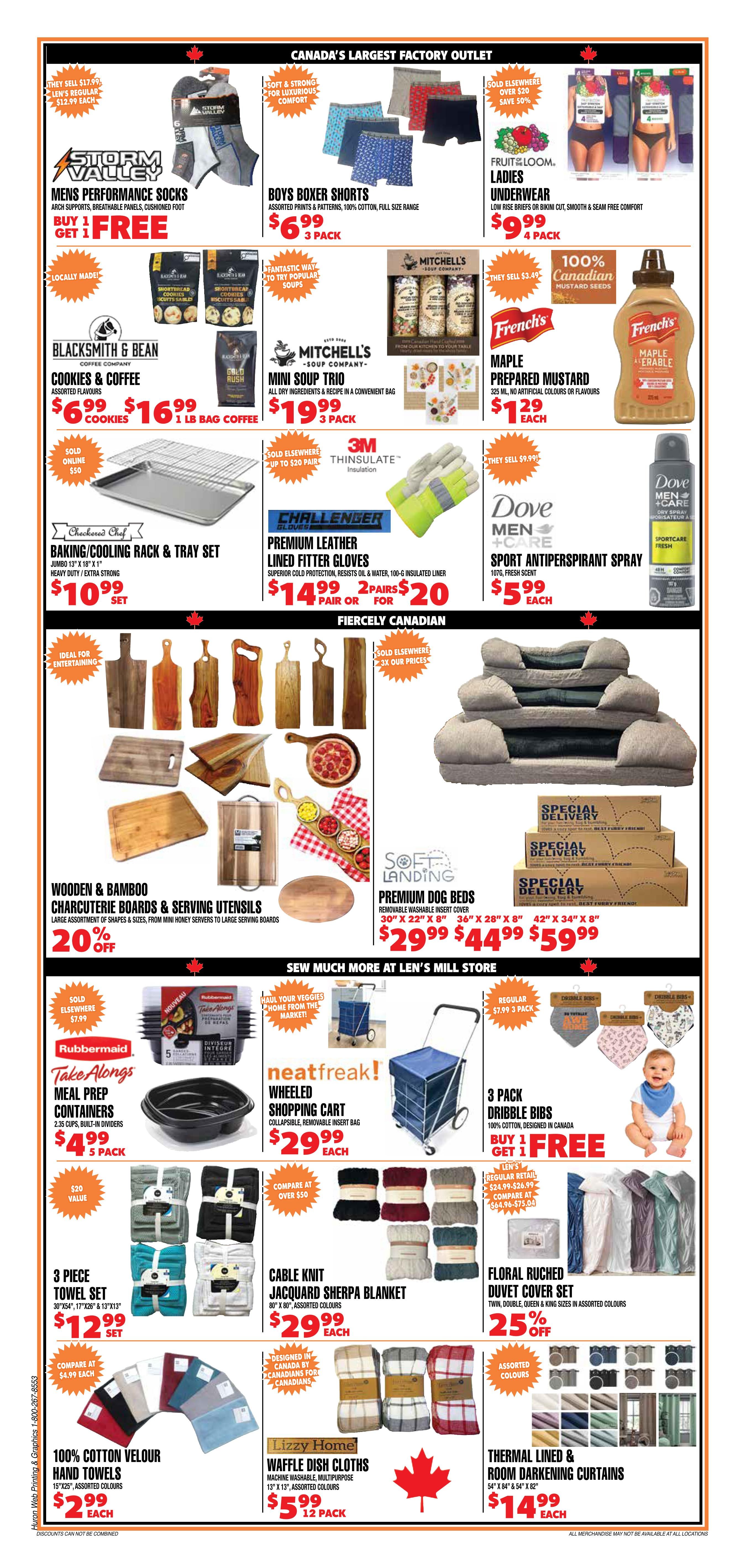 Len's Mill Stores Flyer October 19 to November 1