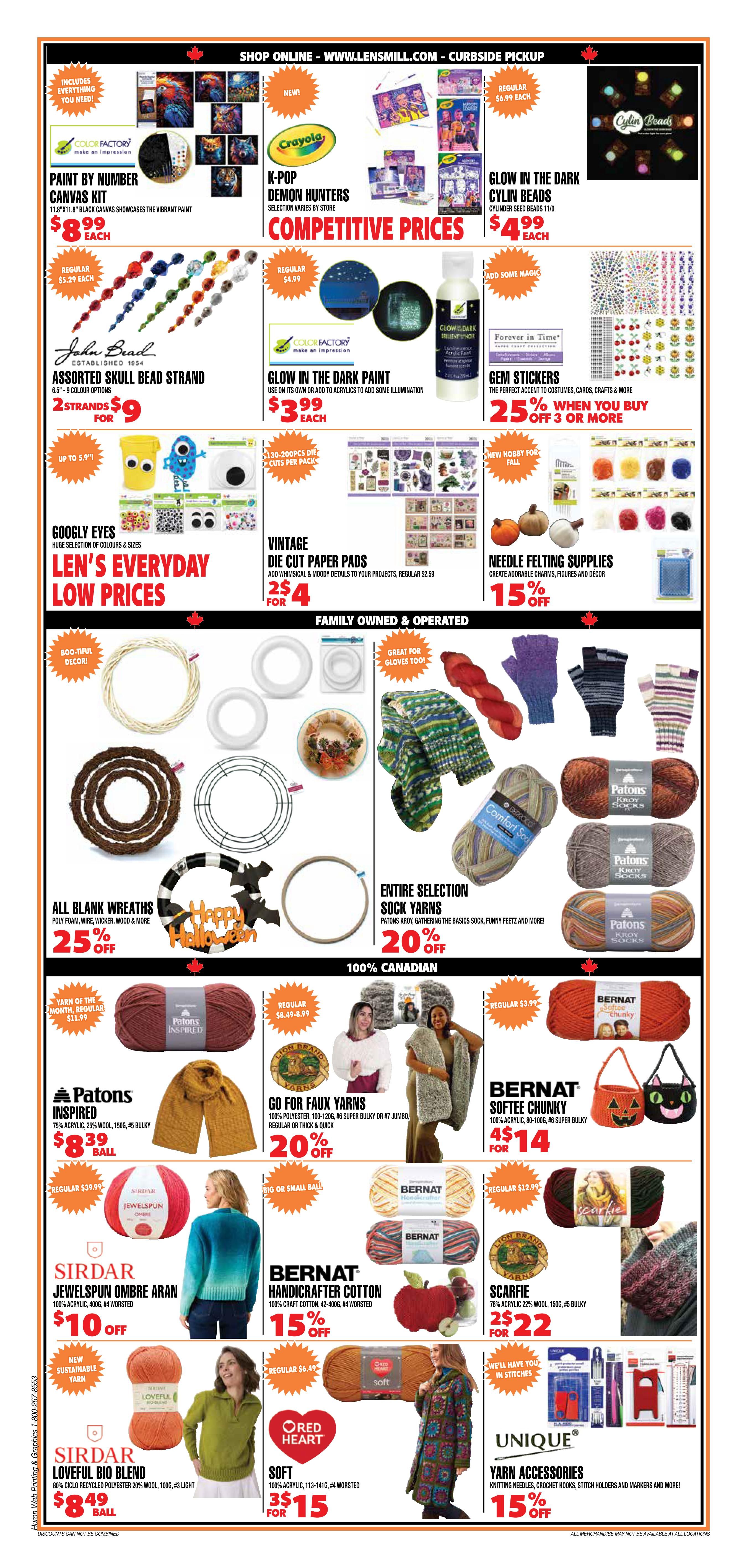 Len's Mill Stores Flyer October 19 to November 1