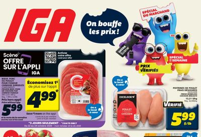 IGA (QC) Flyer October 22 to 28