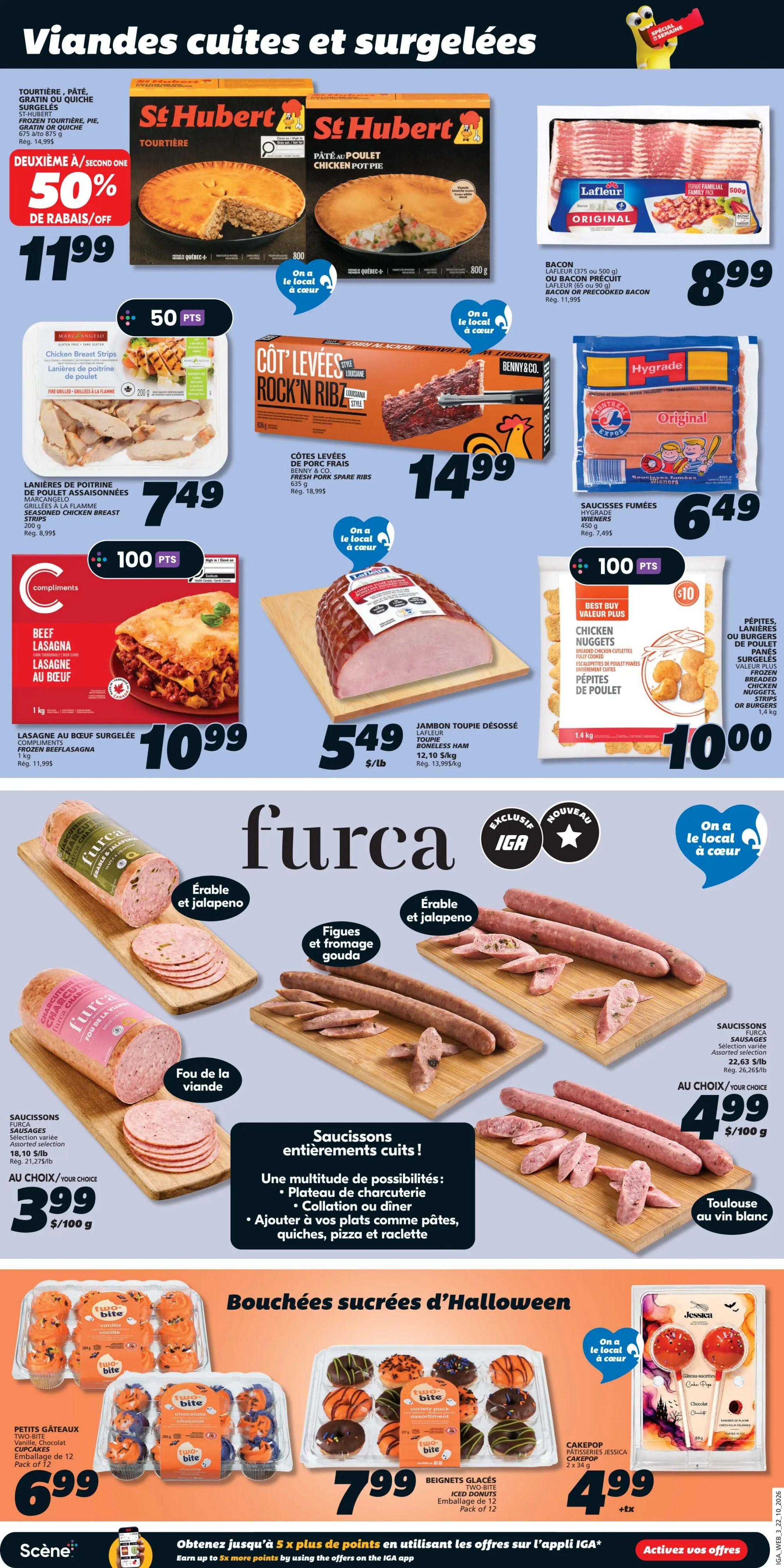 IGA (QC) Flyer October 22 to 28