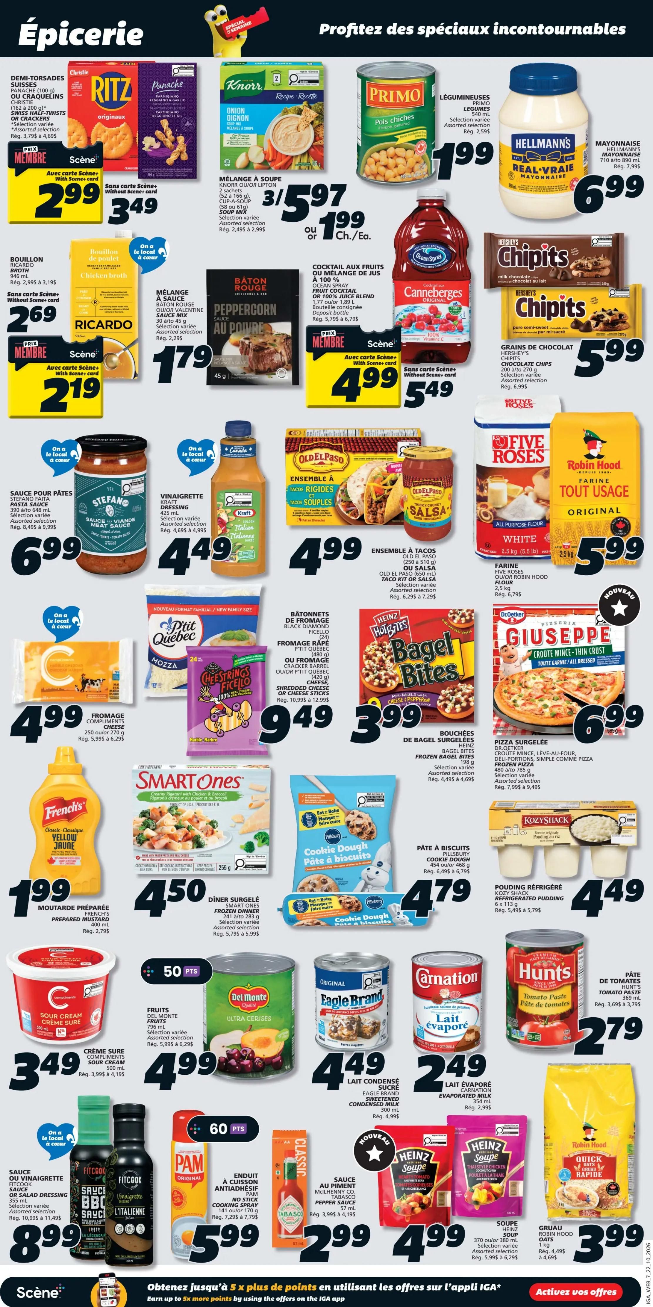 IGA (QC) Flyer October 22 to 28