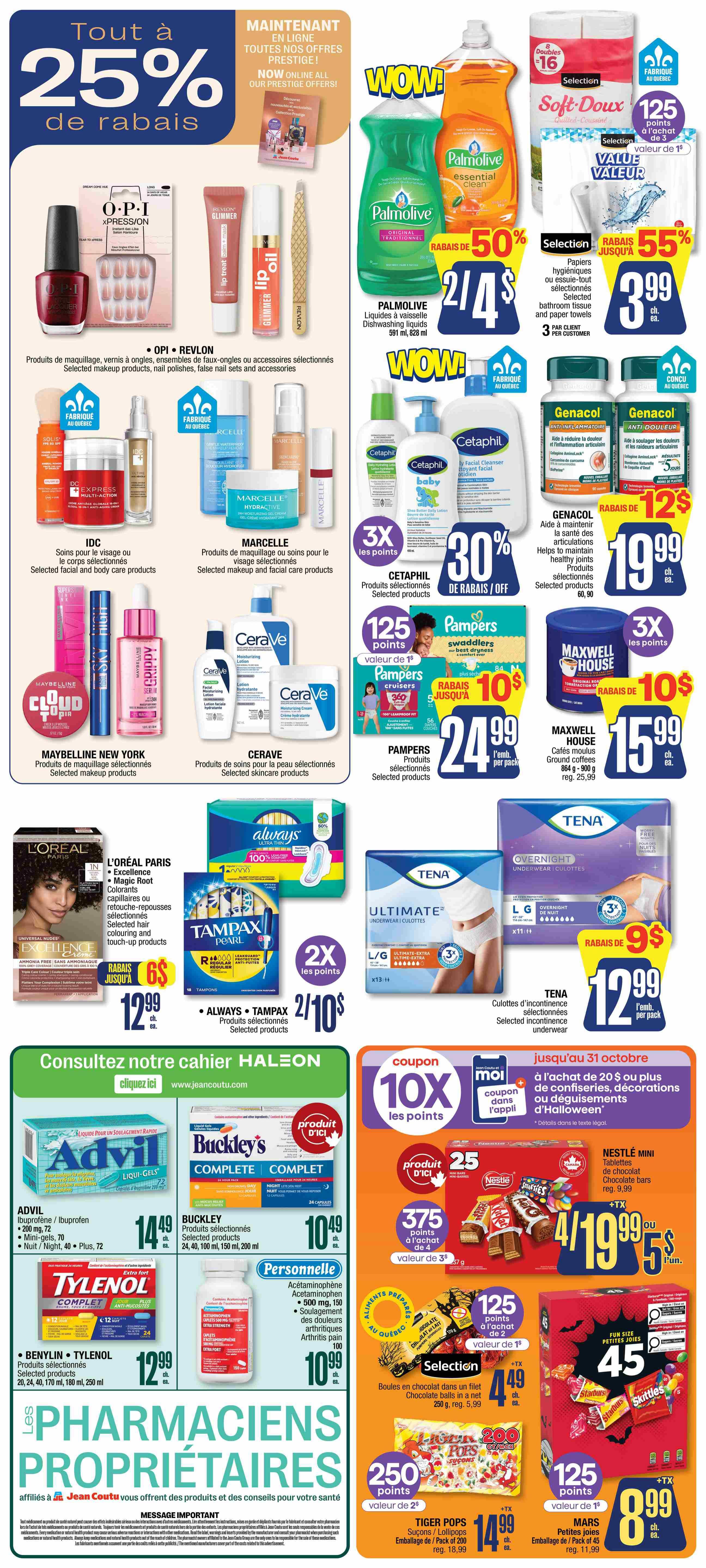 Jean Coutu Flyer October 22 to 28