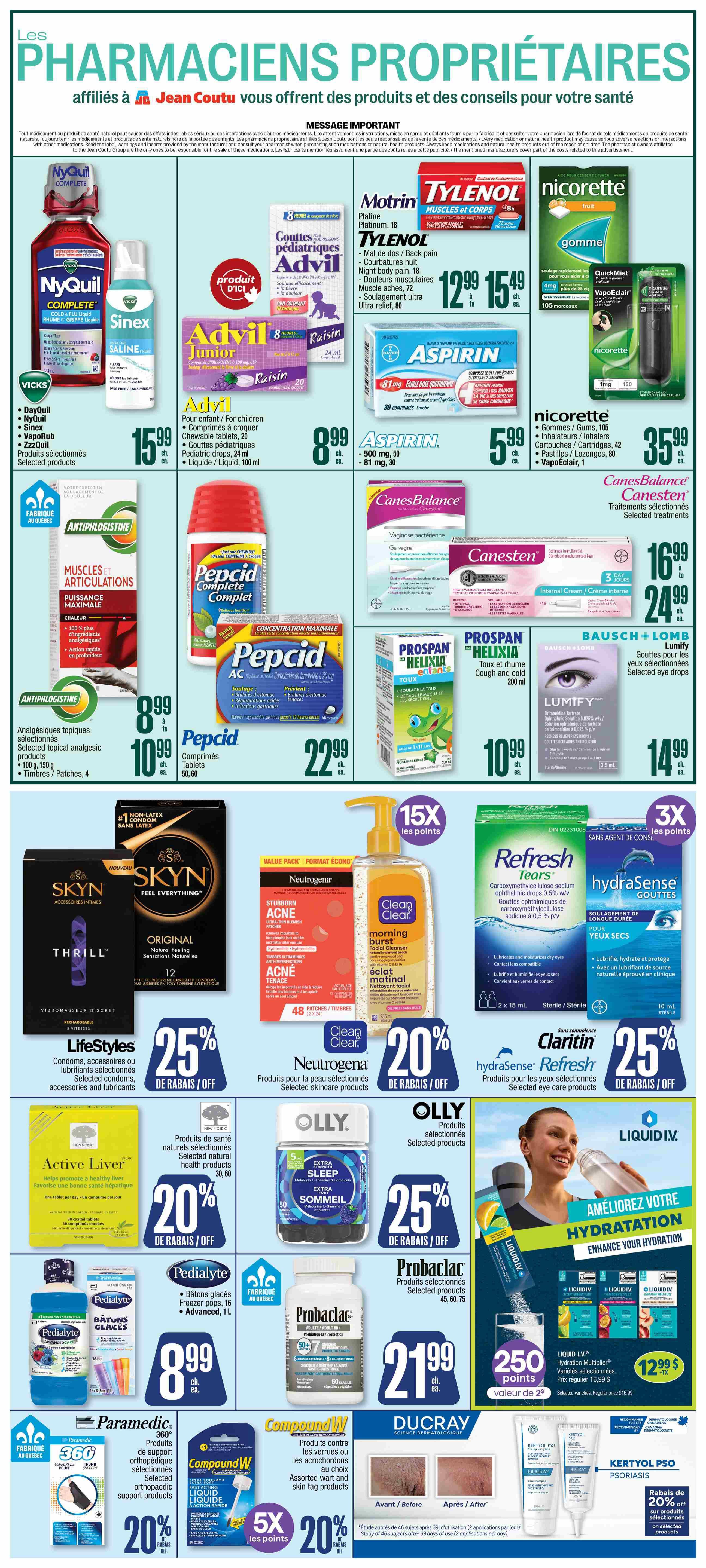 Jean Coutu Flyer October 22 to 28