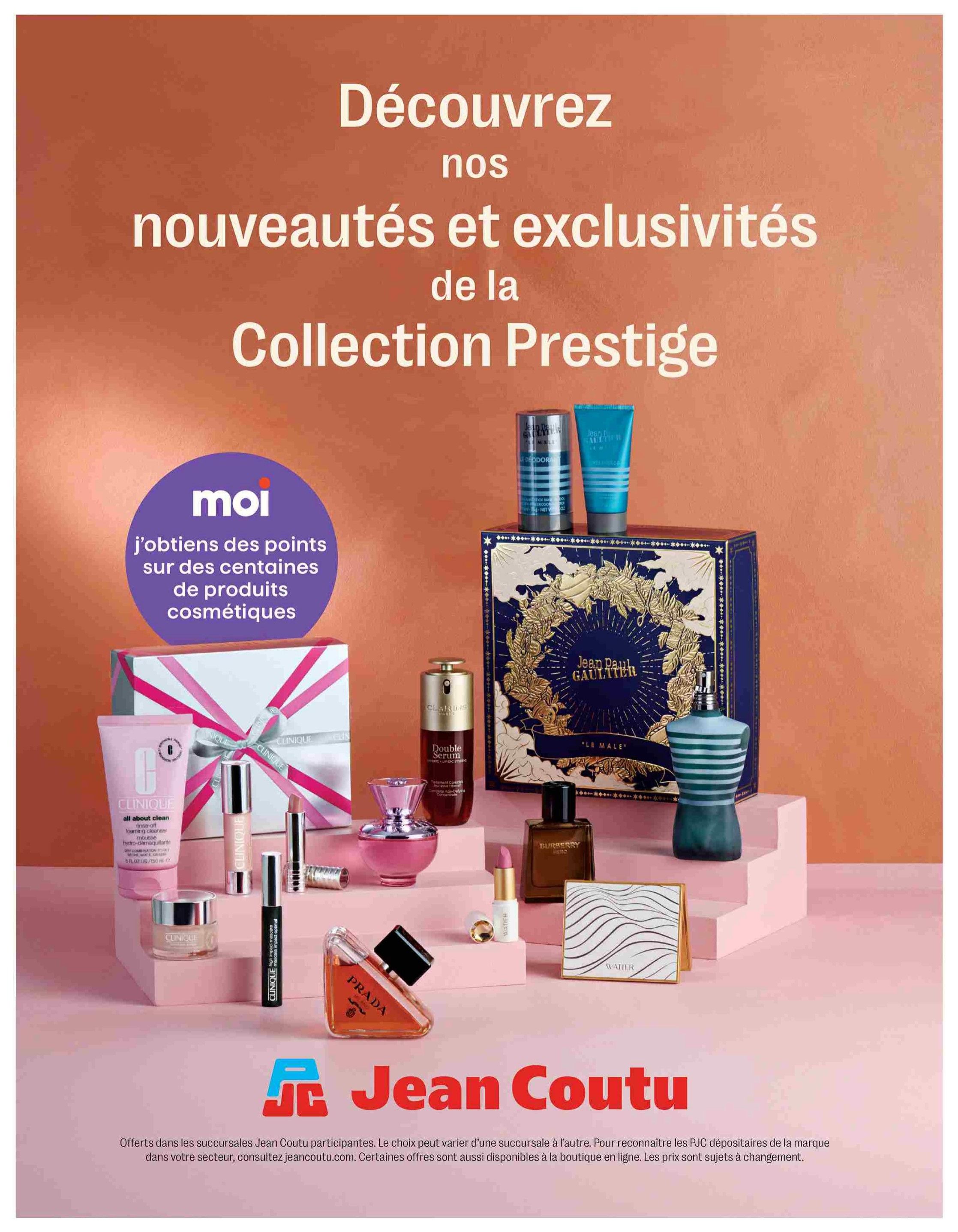 Jean Coutu Prestige Cosmetic Collection Catalogue October 22 to November 4
