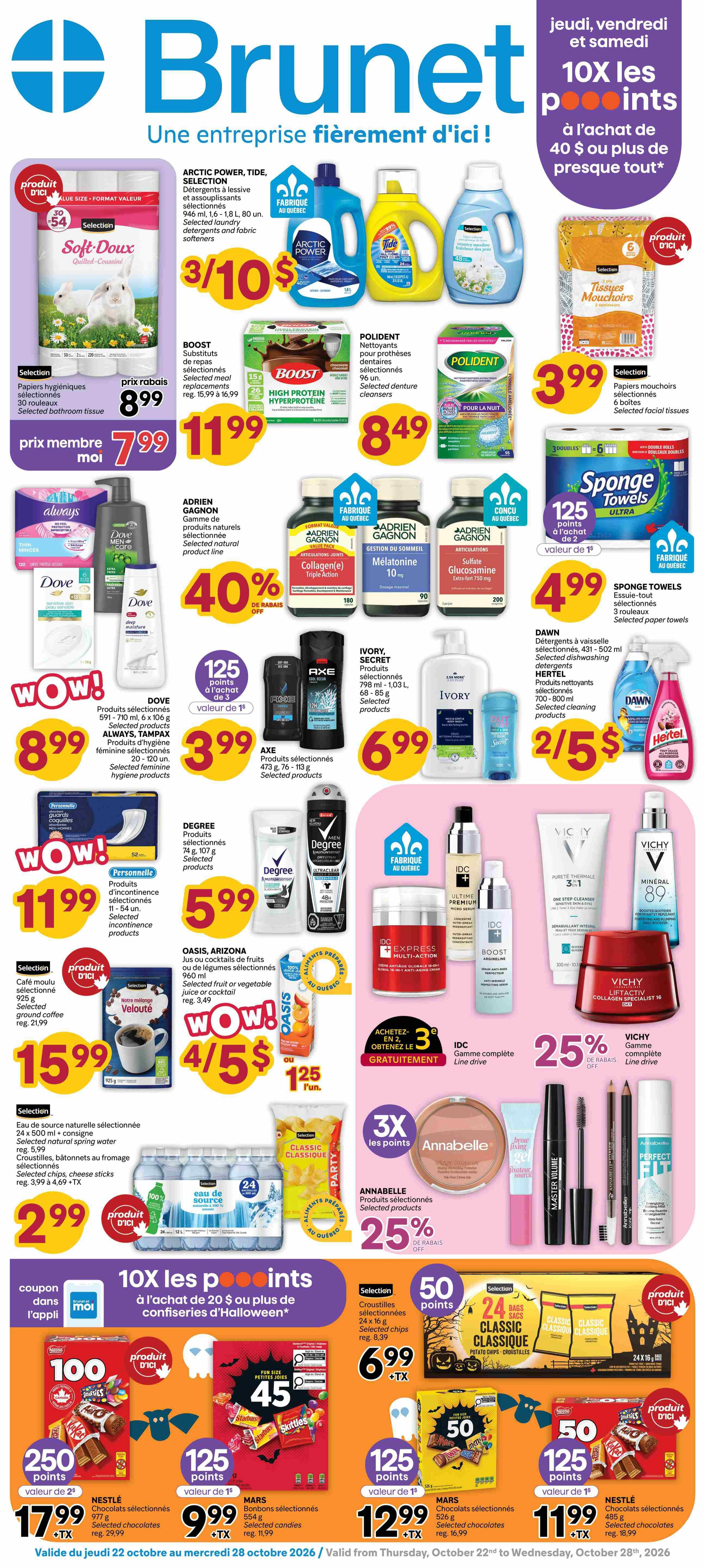 Brunet Flyer October 22 to 28