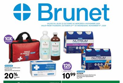 Brunet Flyer October 22 to November 4