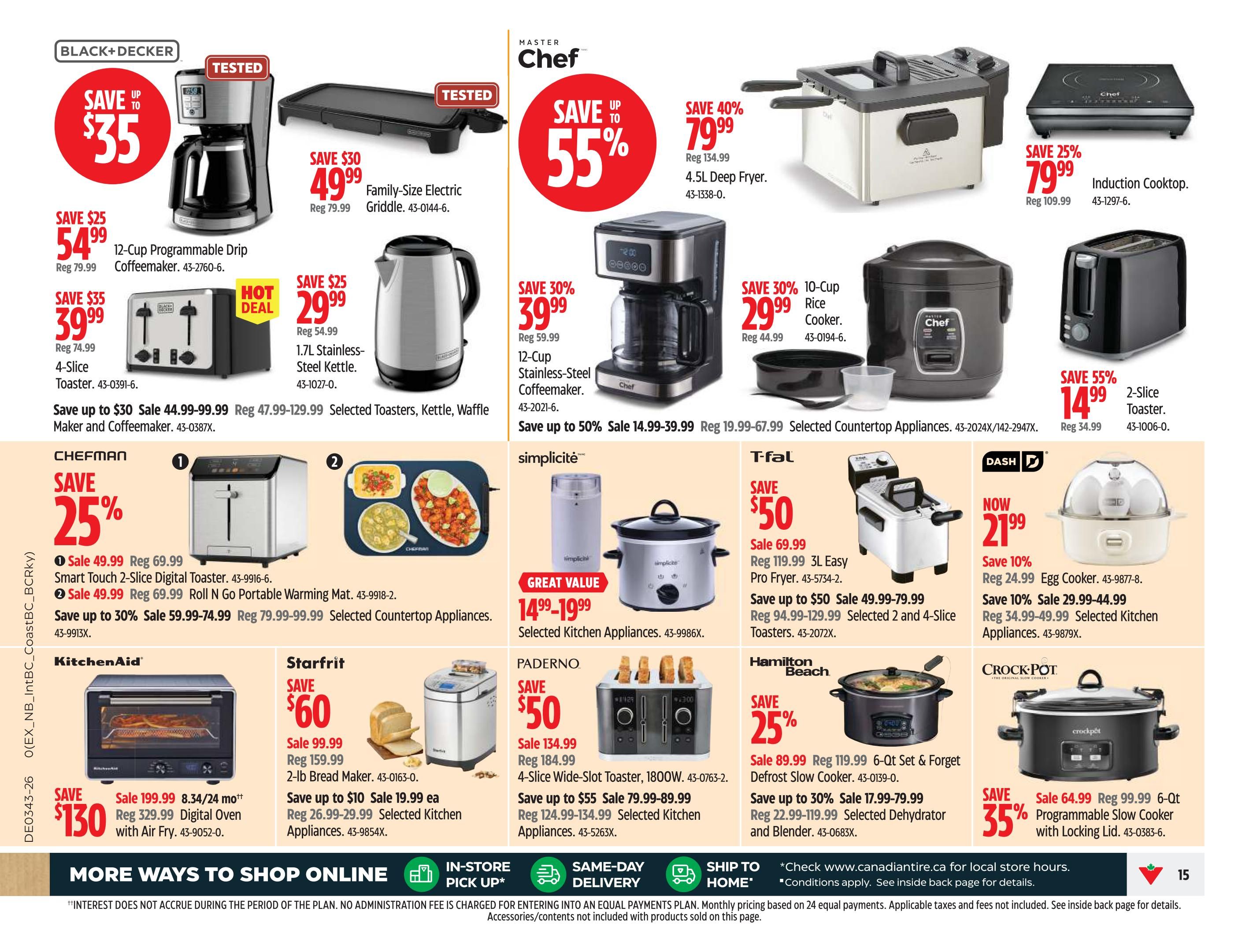 Canadian Tire (Atlantic) Flyer October 22 to 28