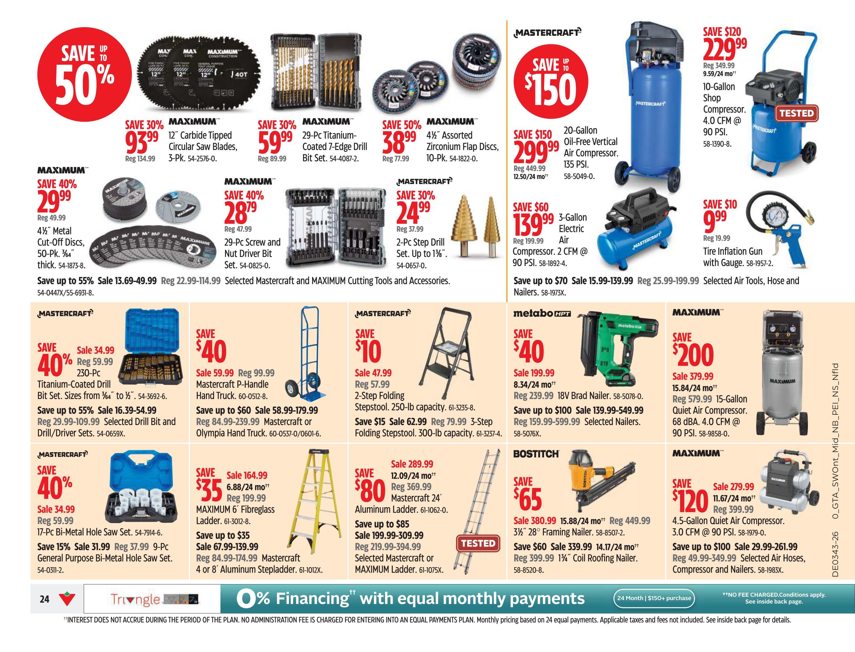 Canadian Tire (Atlantic) Flyer October 22 to 28