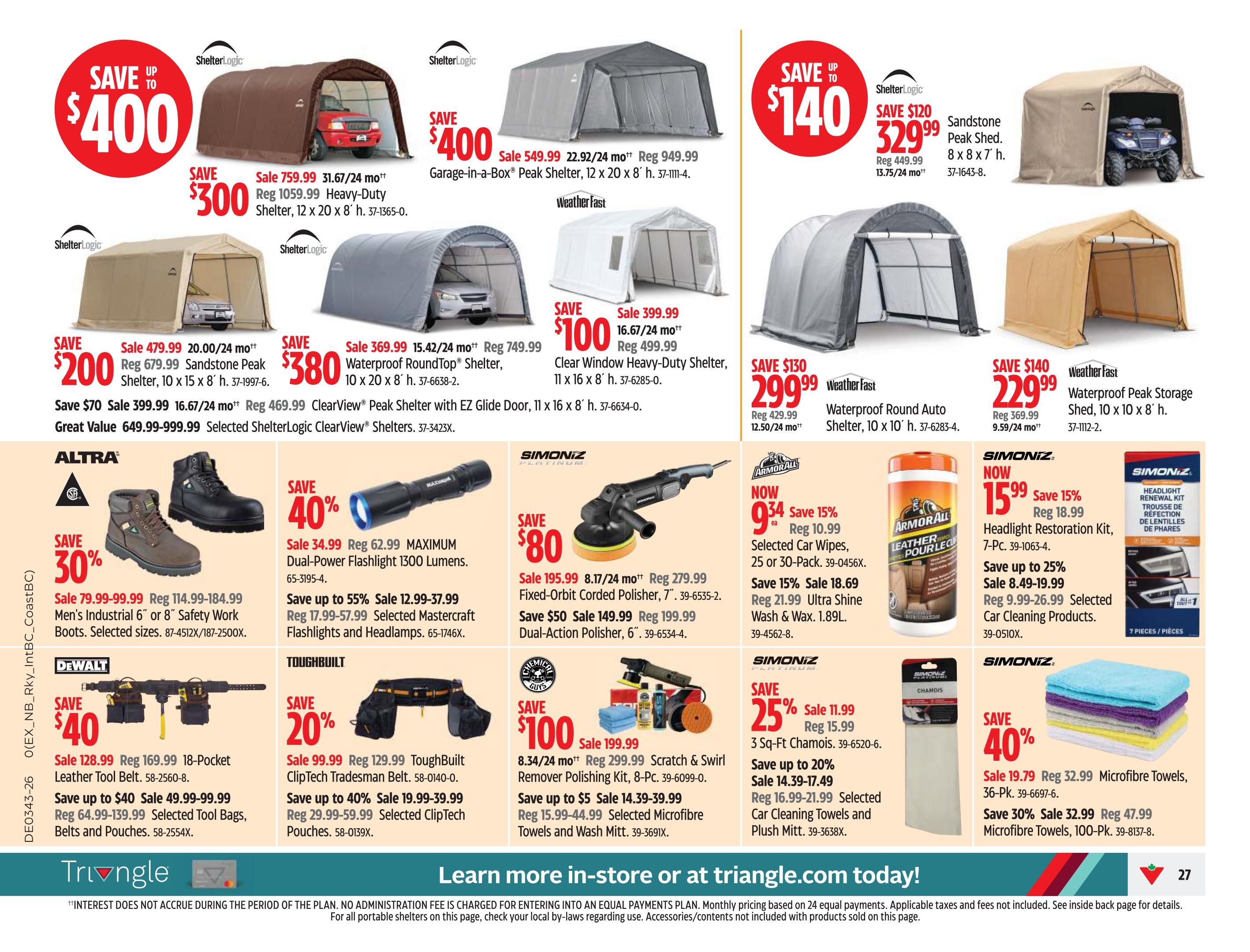 Canadian Tire (Atlantic) Flyer October 22 to 28