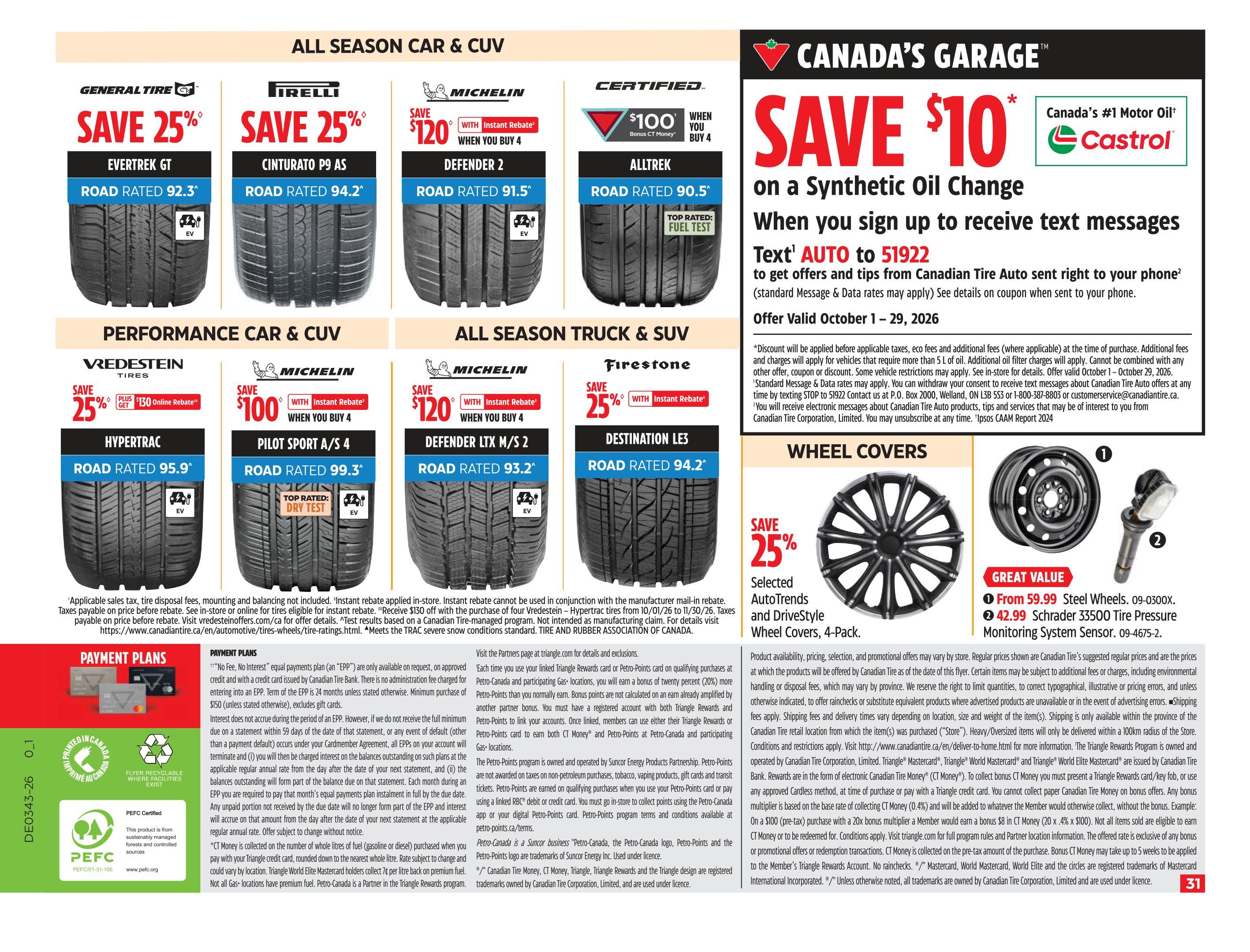 Canadian Tire (Atlantic) Flyer October 22 to 28