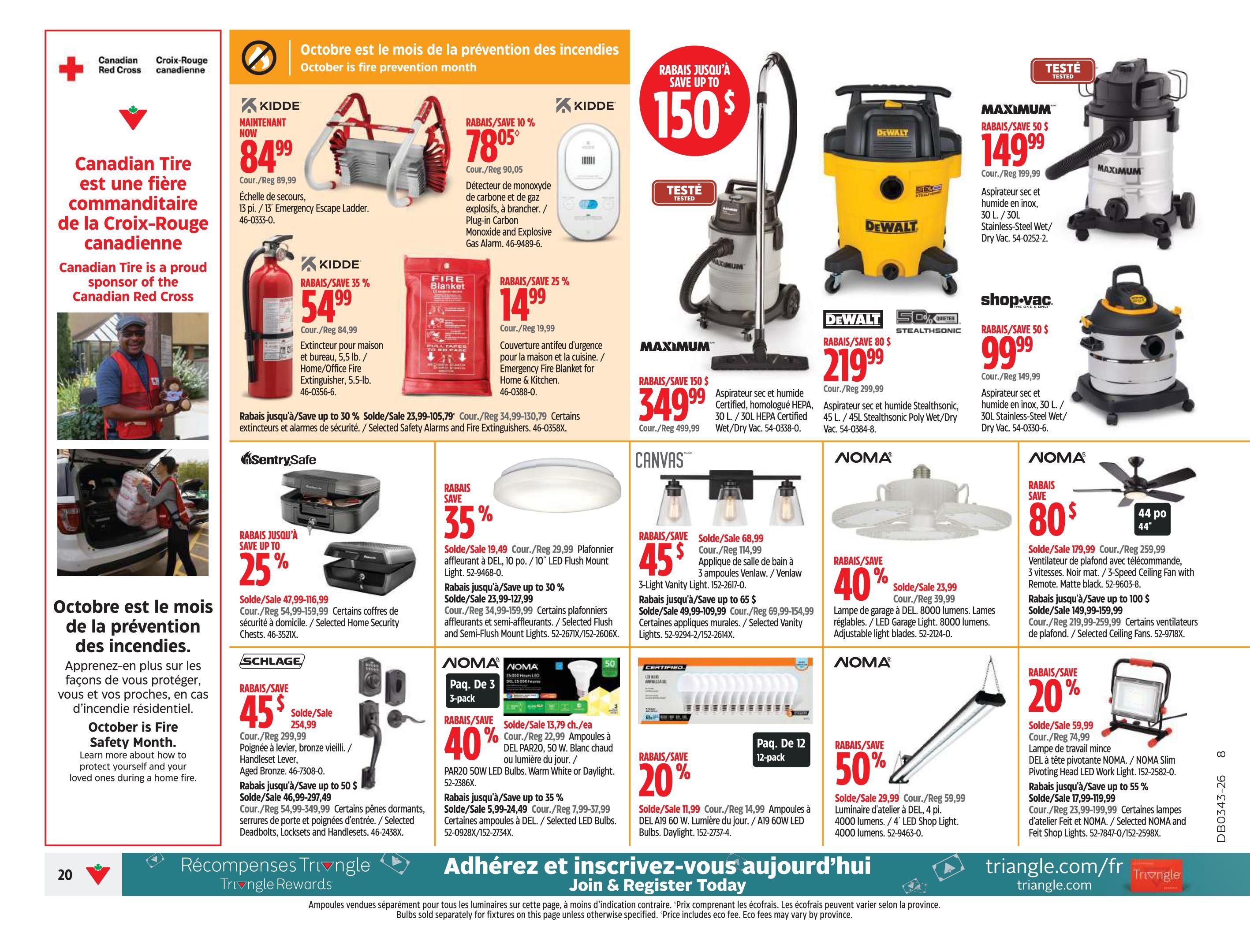 Canadian Tire (QC) Flyer October 22 to 28