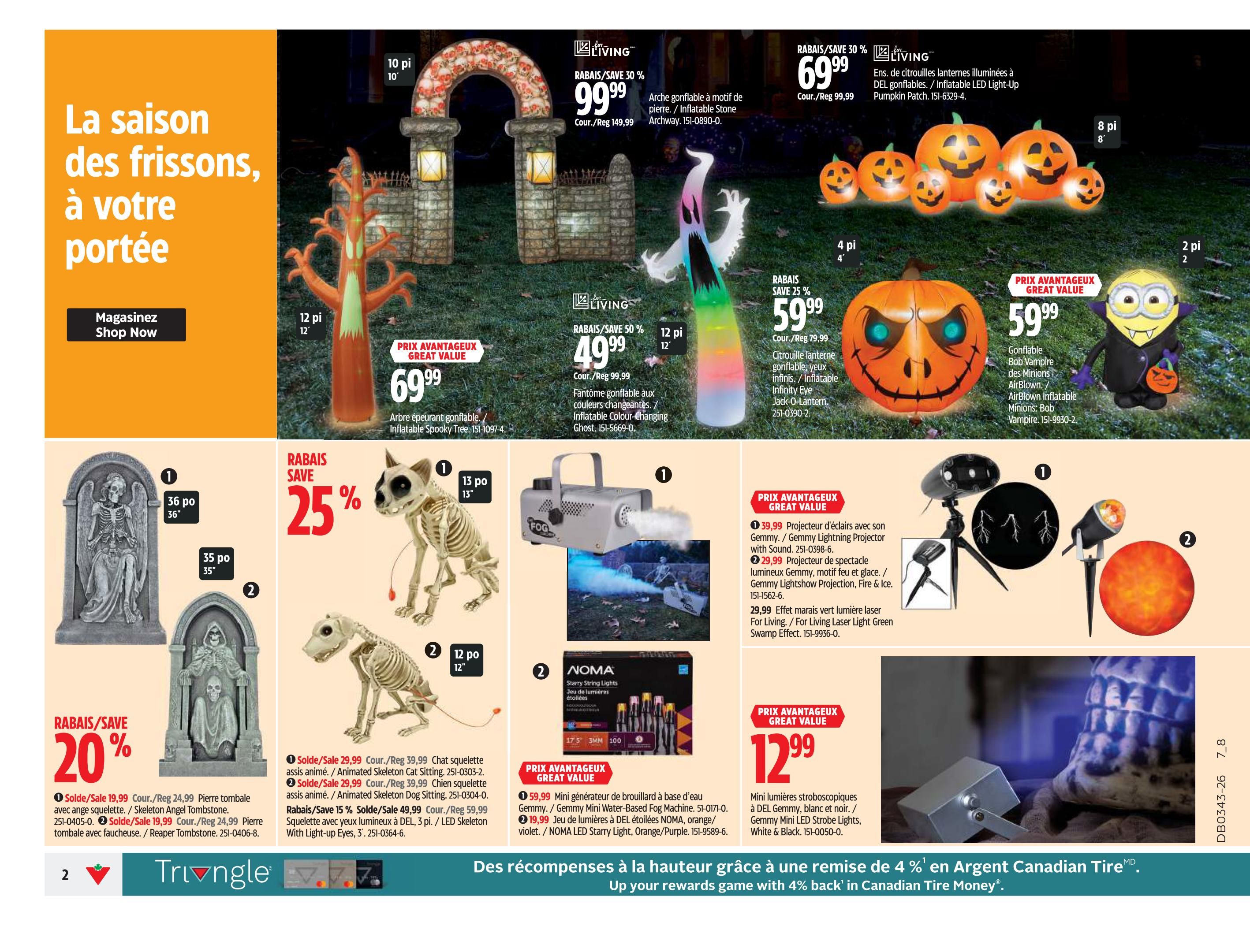 Canadian Tire (QC) Flyer October 22 to 28