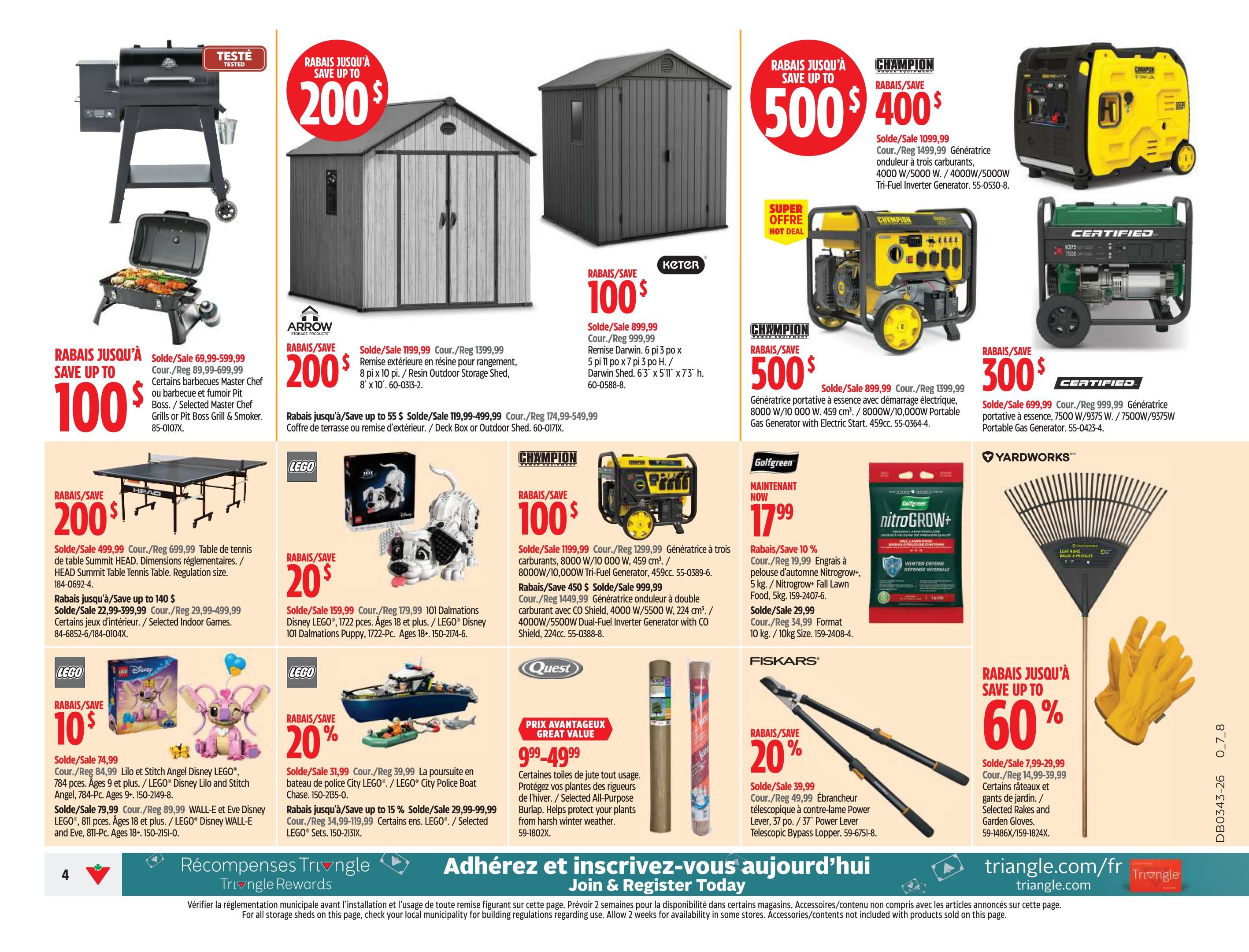 Canadian Tire (QC) Flyer October 22 to 28