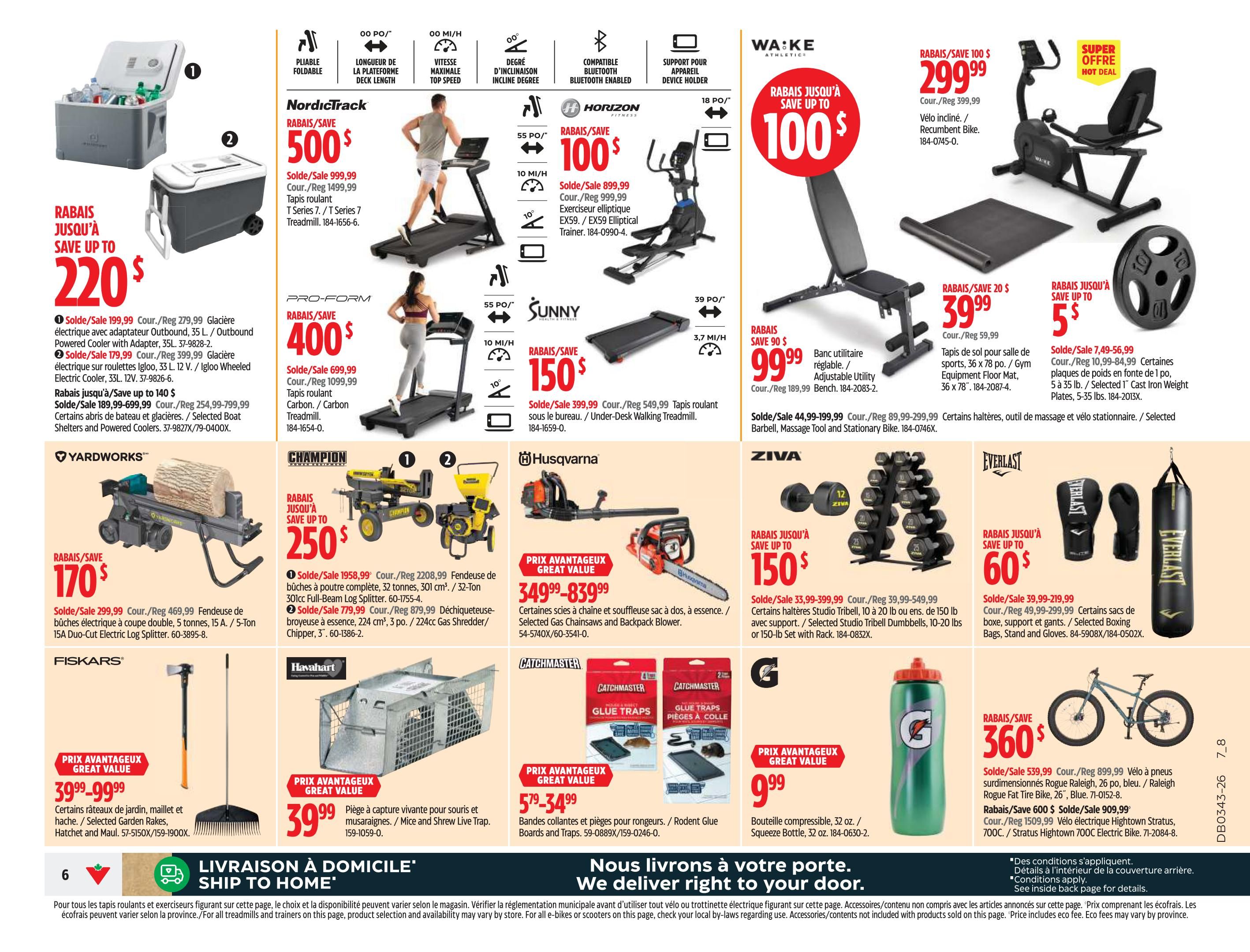 Canadian Tire (QC) Flyer October 22 to 28