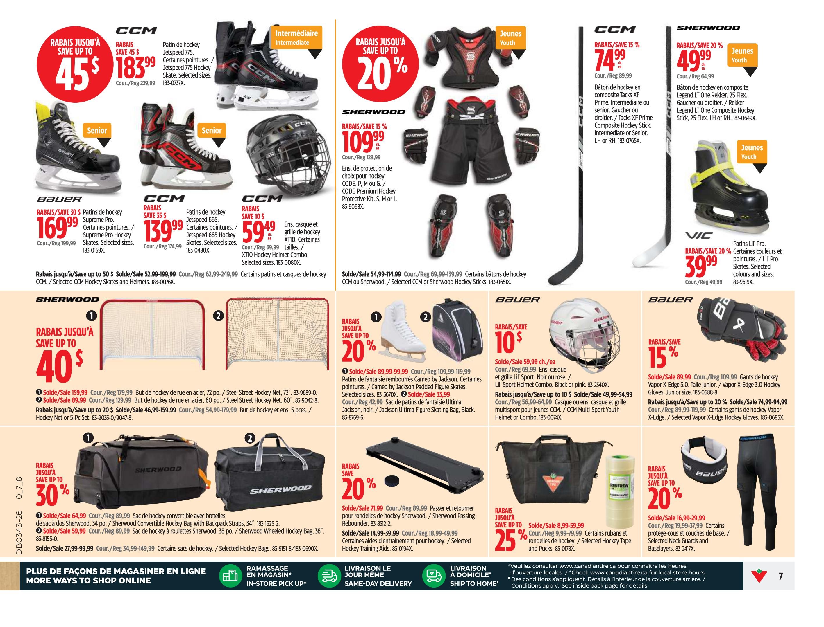 Canadian Tire (QC) Flyer October 22 to 28