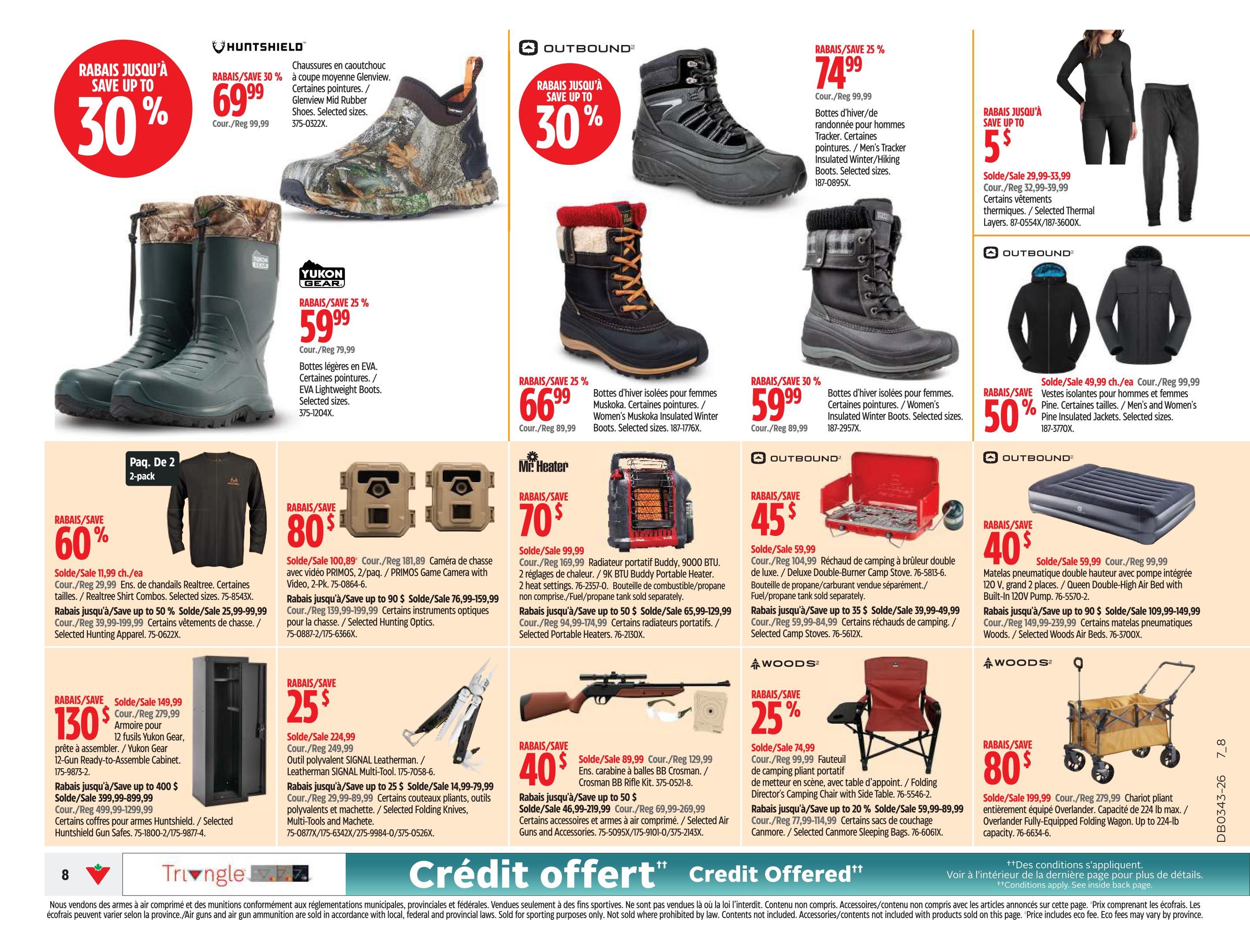Canadian Tire (QC) Flyer October 22 to 28