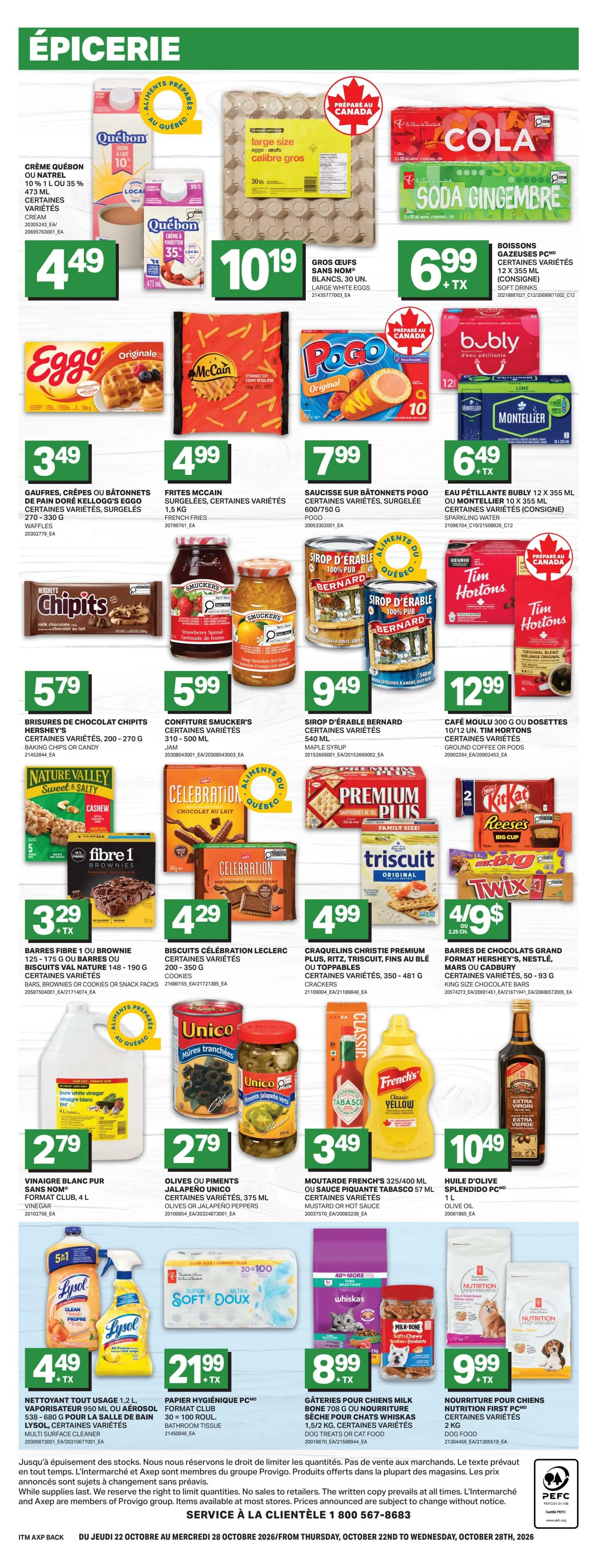 L'inter Marche Flyer October 22 to 28