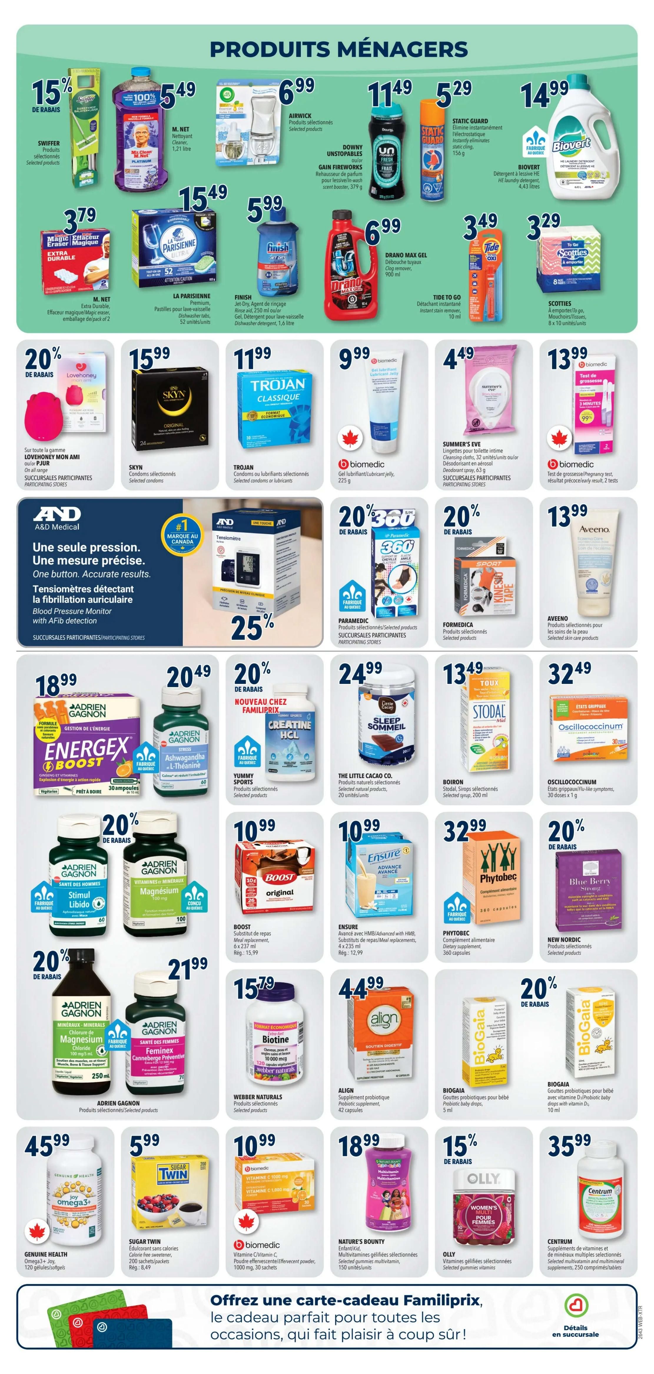 Familiprix Extra Flyer October 22 to 28