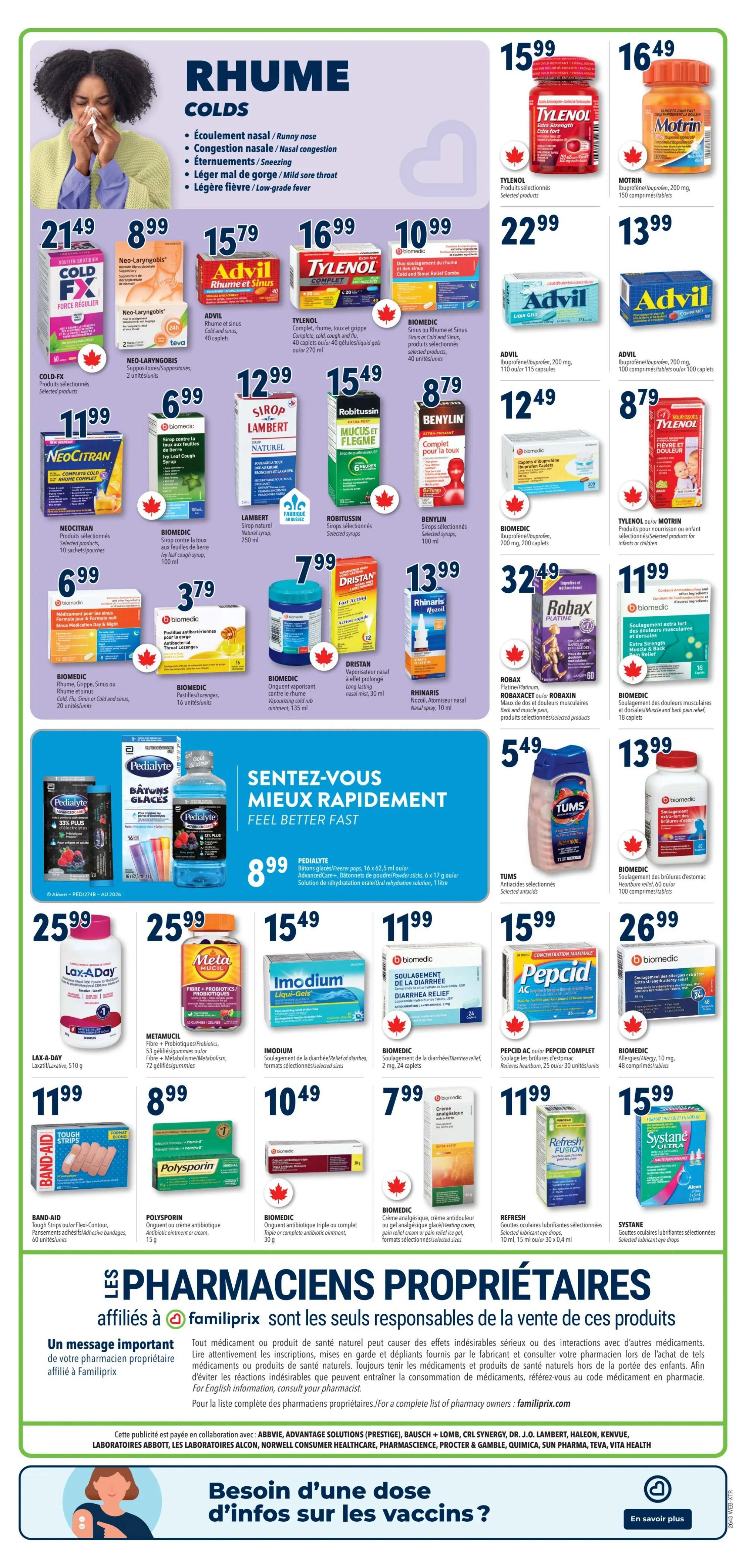 Familiprix Extra Flyer October 22 to 28