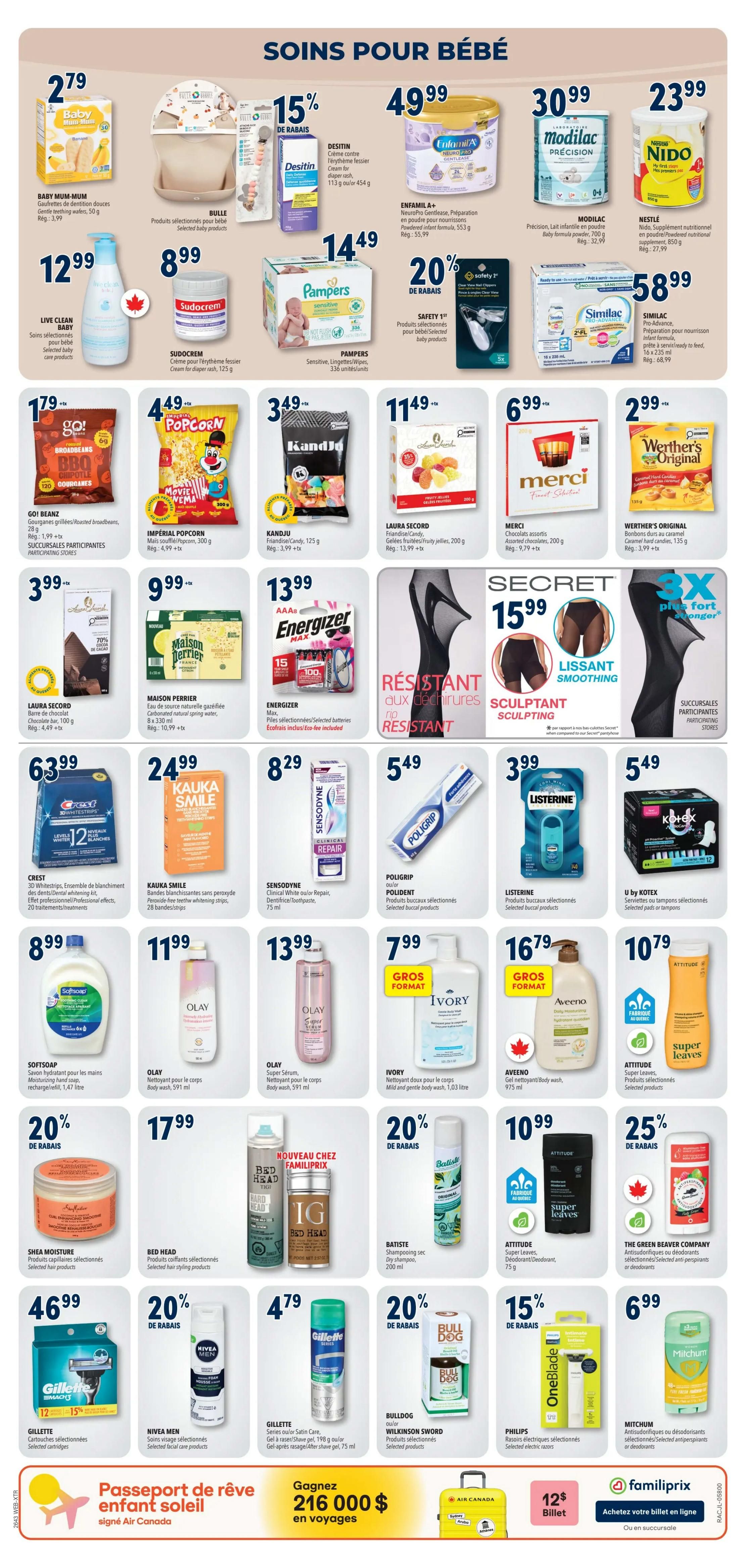 Familiprix Extra Flyer October 22 to 28