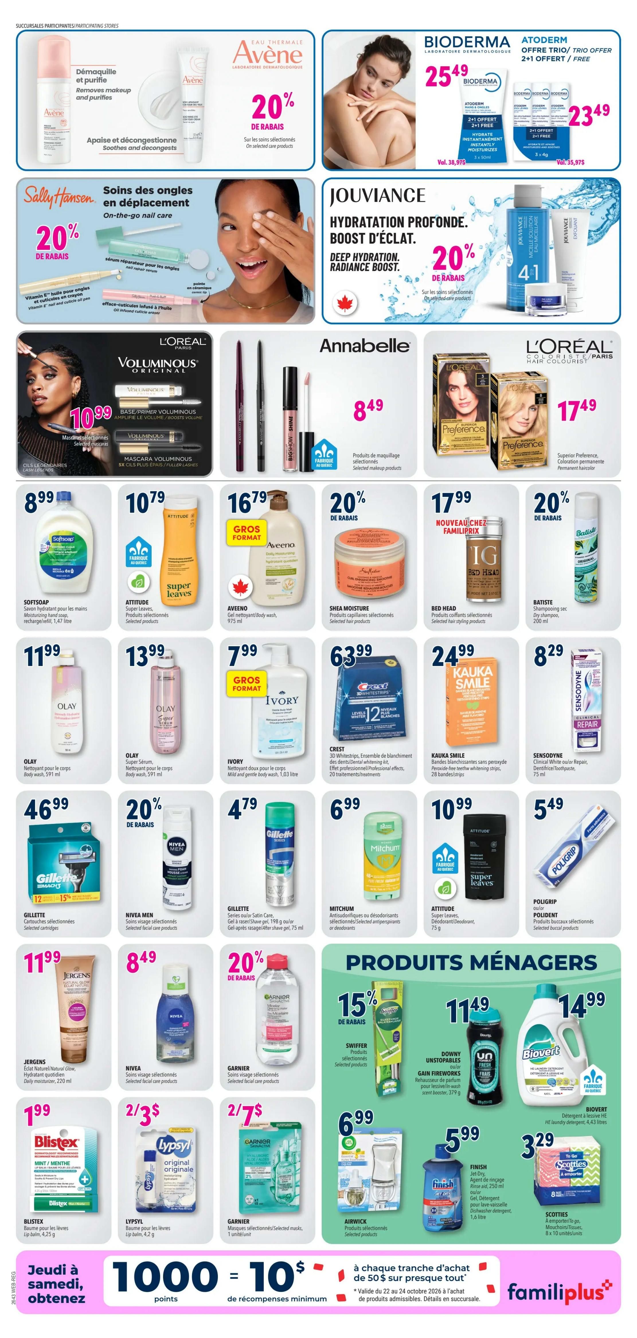 Familiprix Flyer October 22 to 28