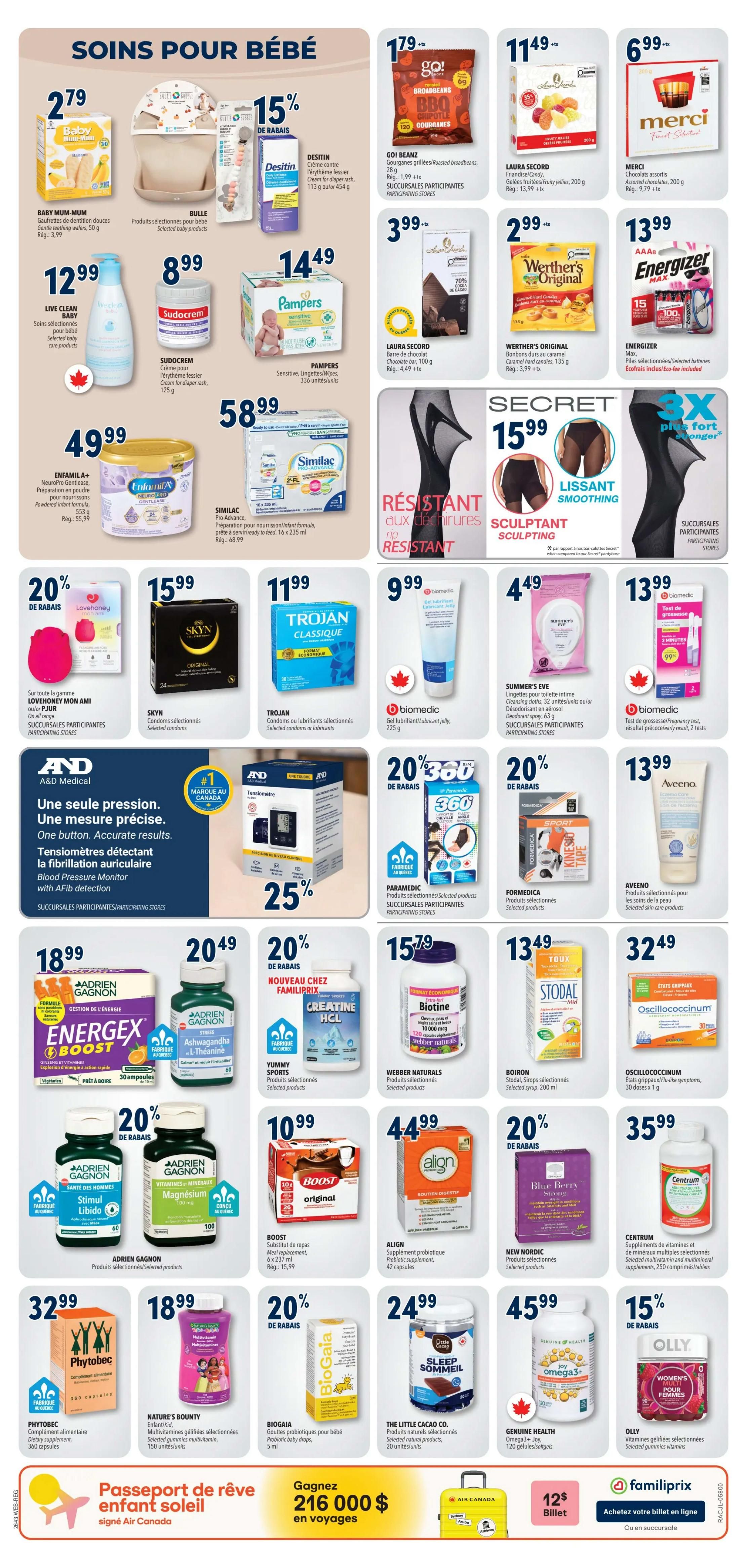 Familiprix Flyer October 22 to 28
