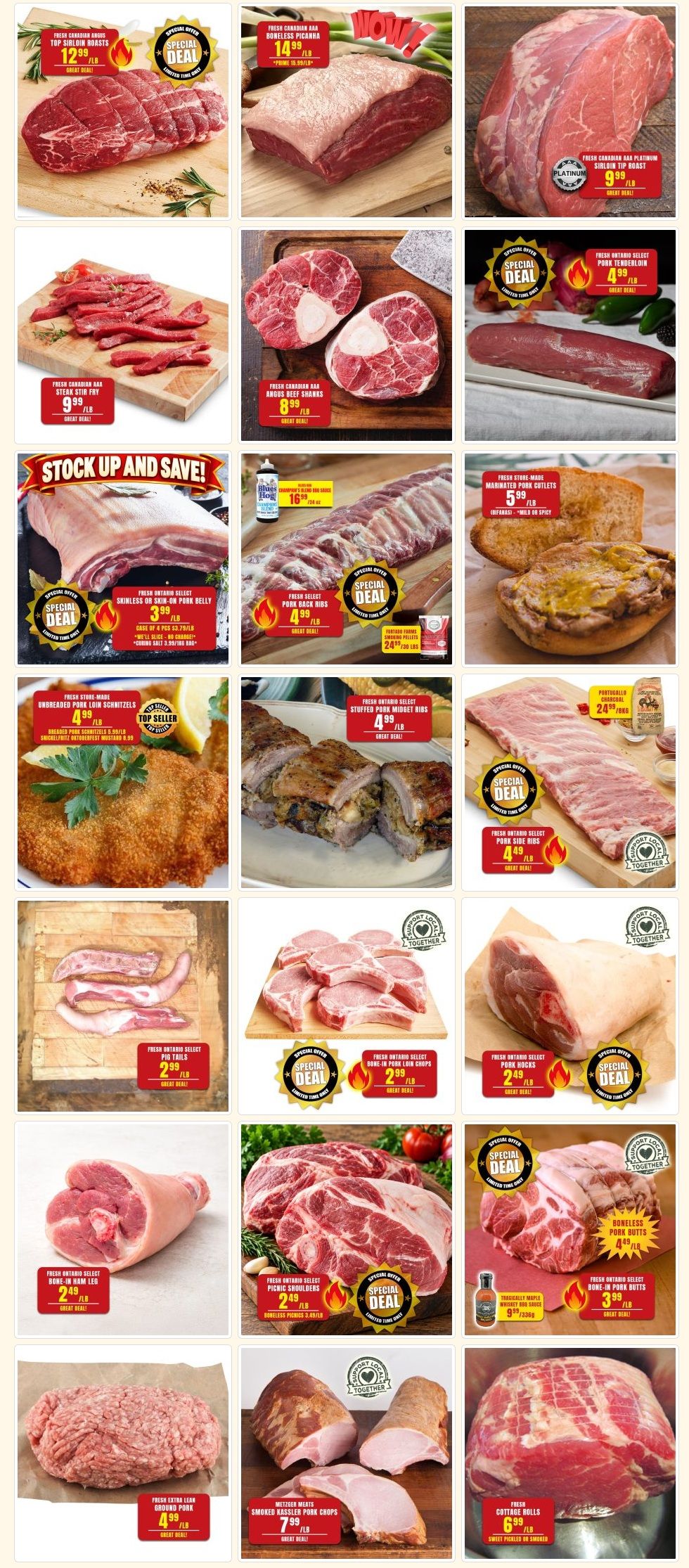 Robert's Quality Fresh Meats Flyer October 19 to 26