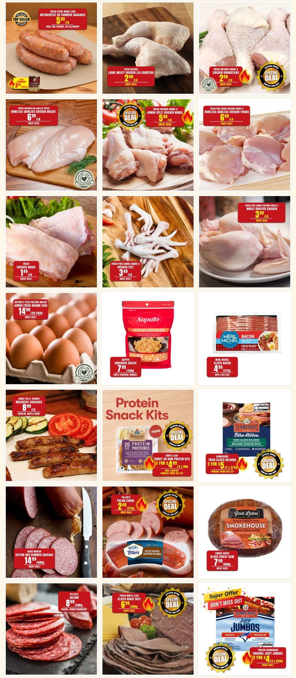 Robert's Quality Fresh Meats Flyer October 19 to 26