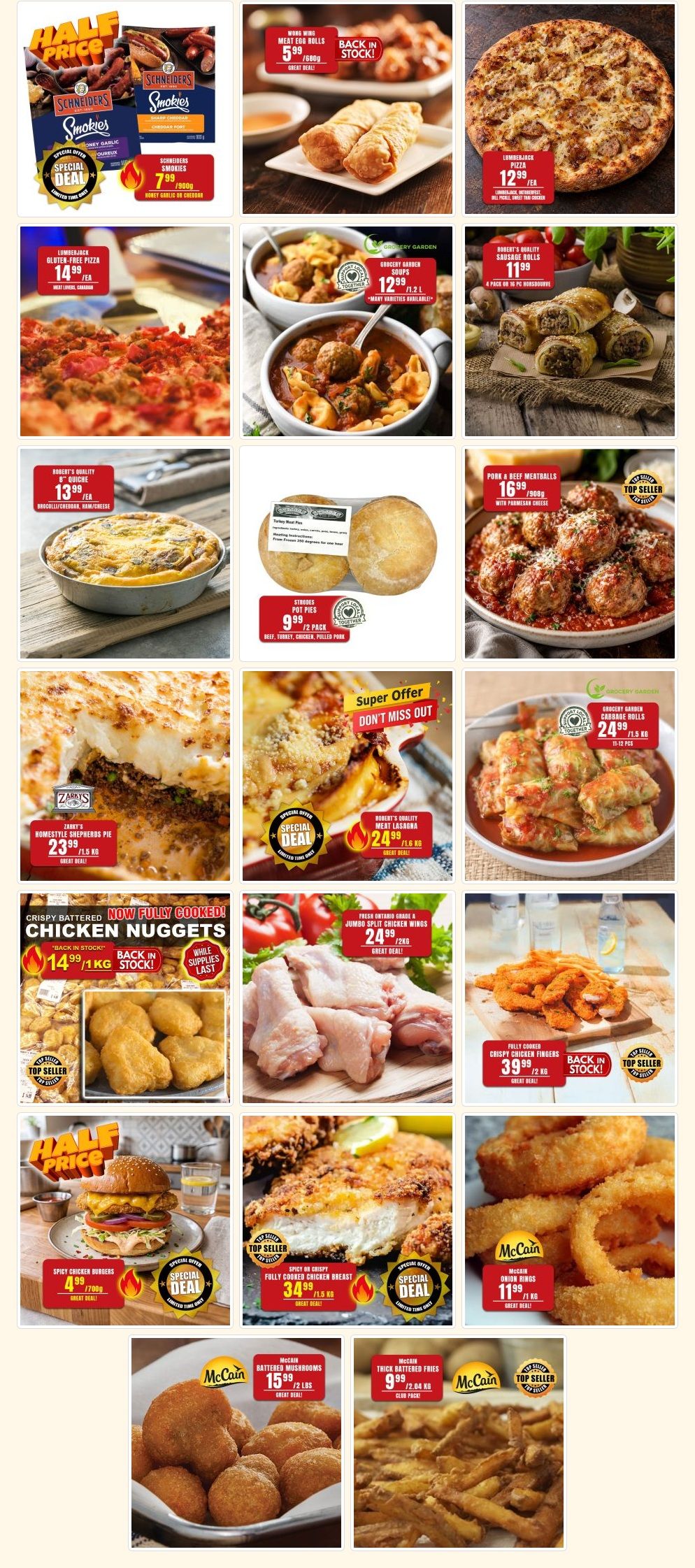 Robert's Quality Fresh Meats Flyer October 19 to 26