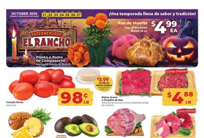 El Rancho Supermercado (Allen Area, TX) Weekly Ad October 21 - 27, 2026