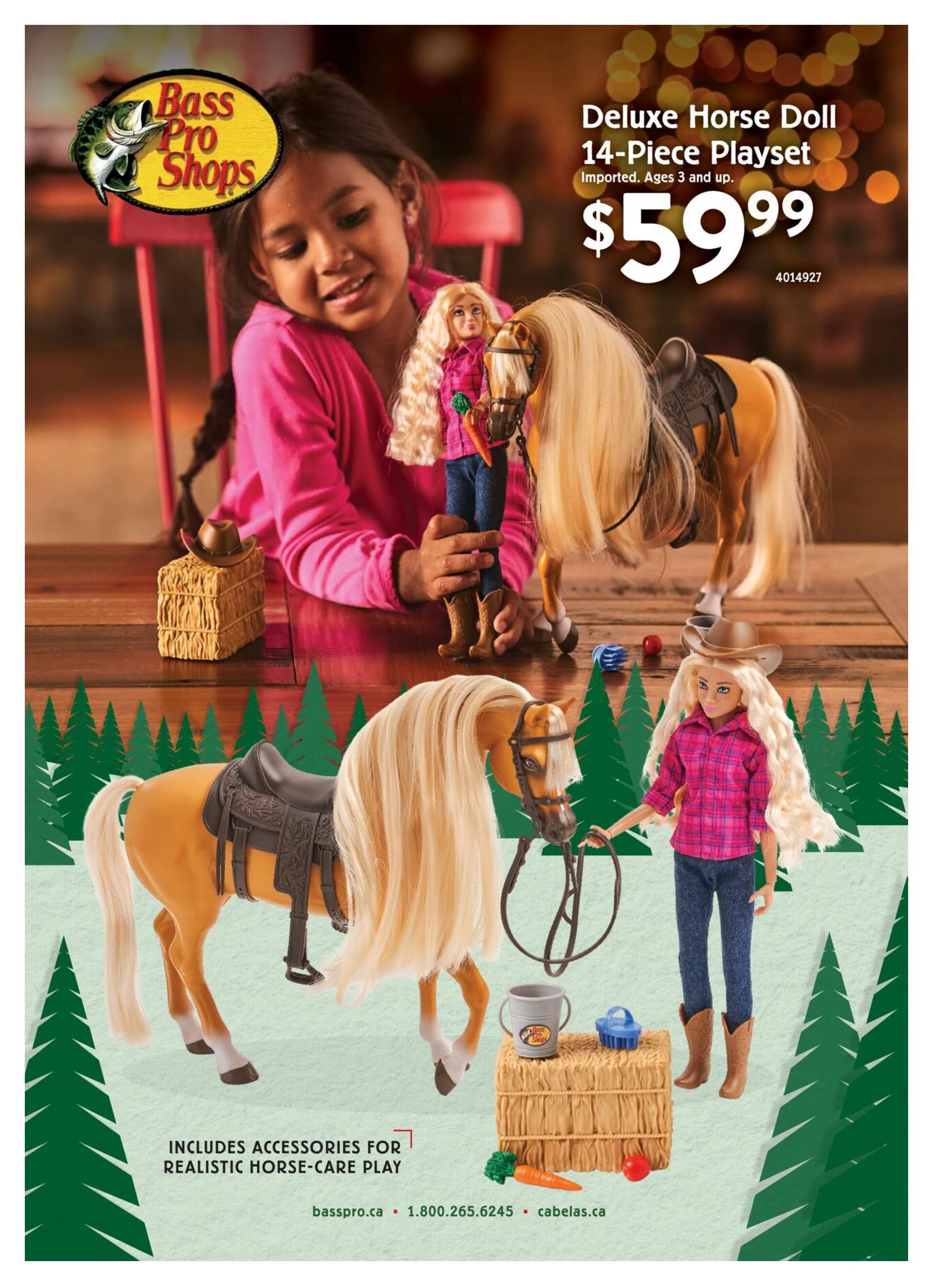 Bass Pro Shops Kid's Wishbook October 19 to December 25