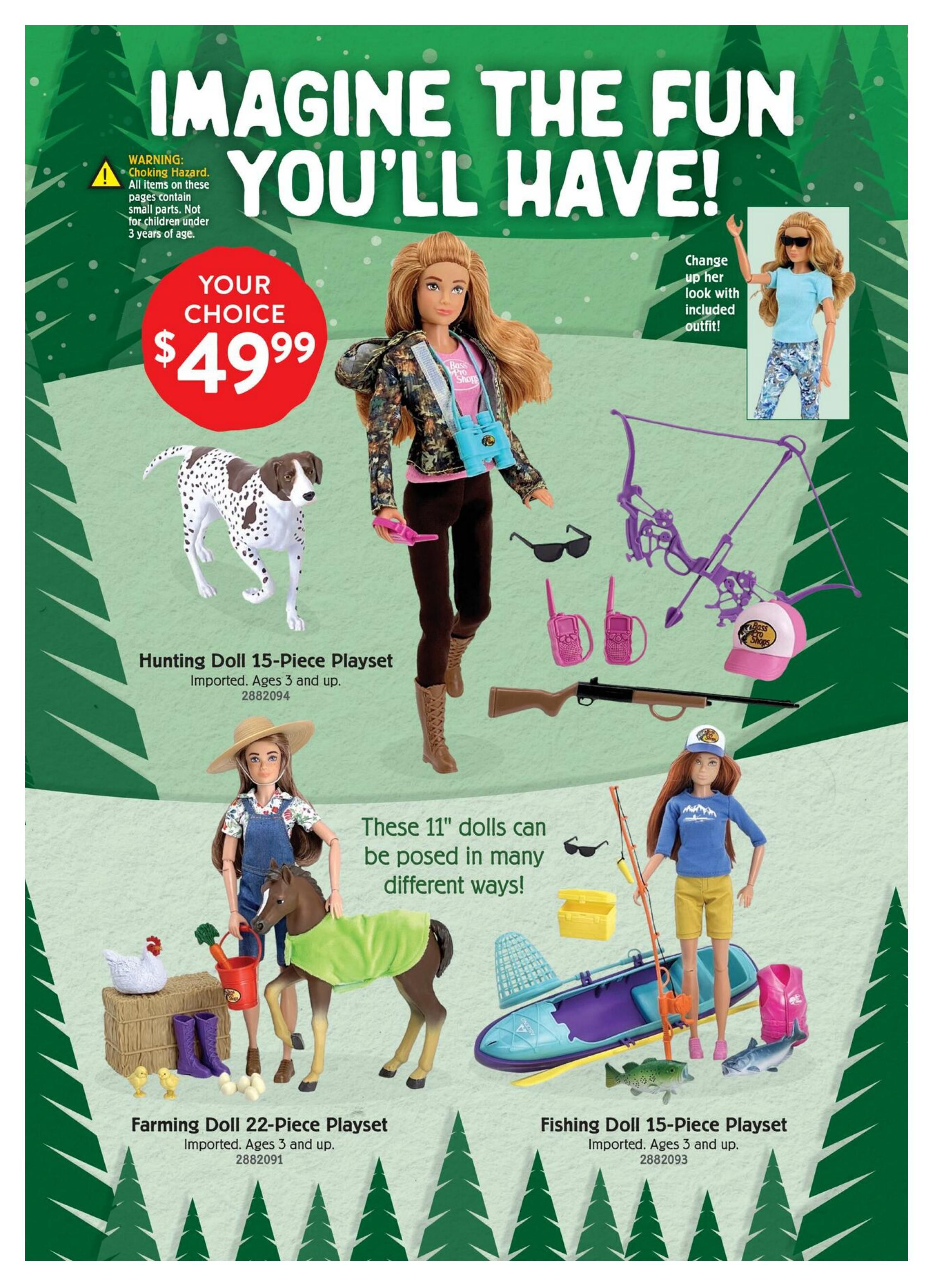 Bass Pro Shops Kid's Wishbook October 19 to December 25