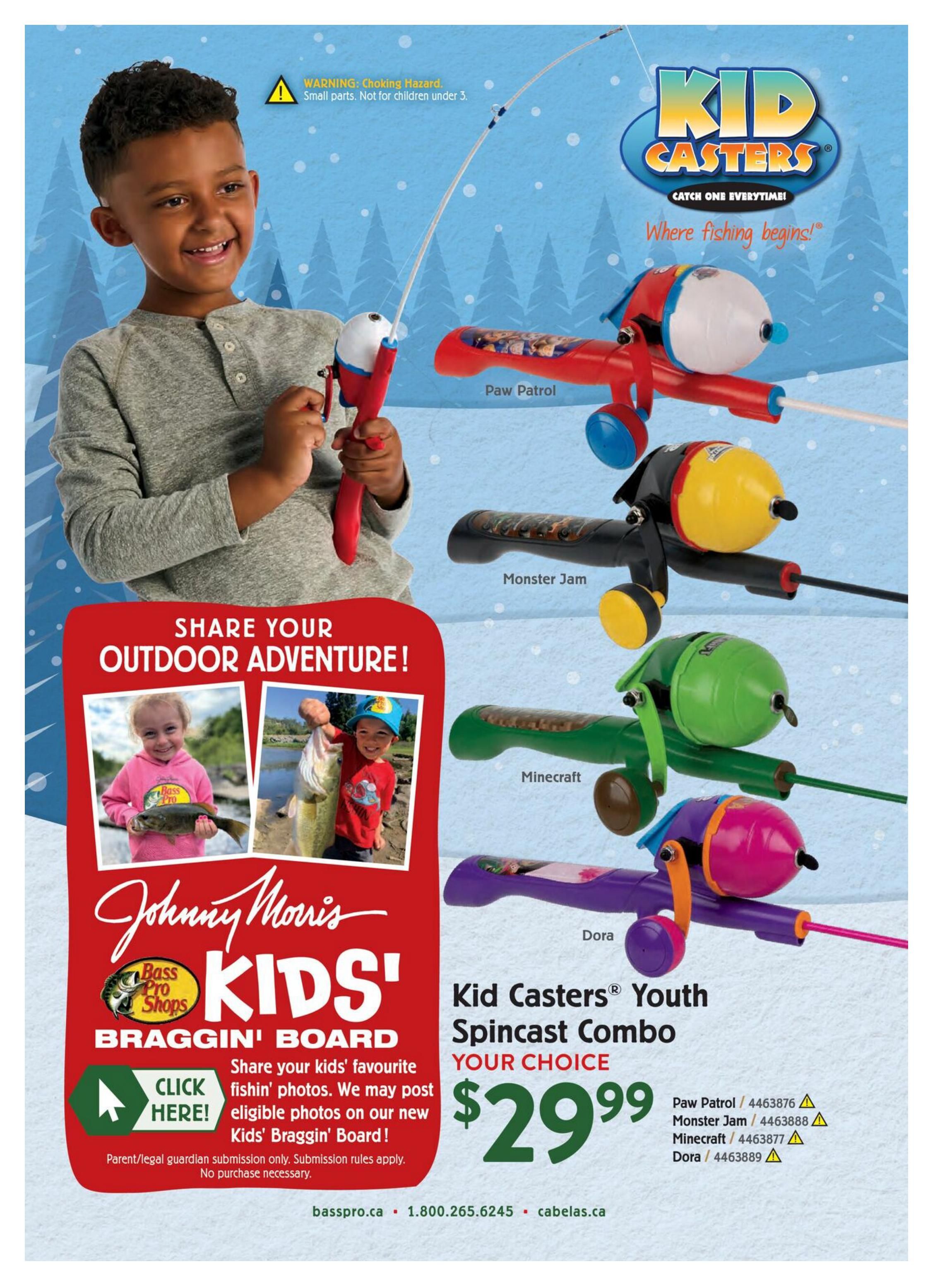 Bass Pro Shops Kid's Wishbook October 19 to December 25