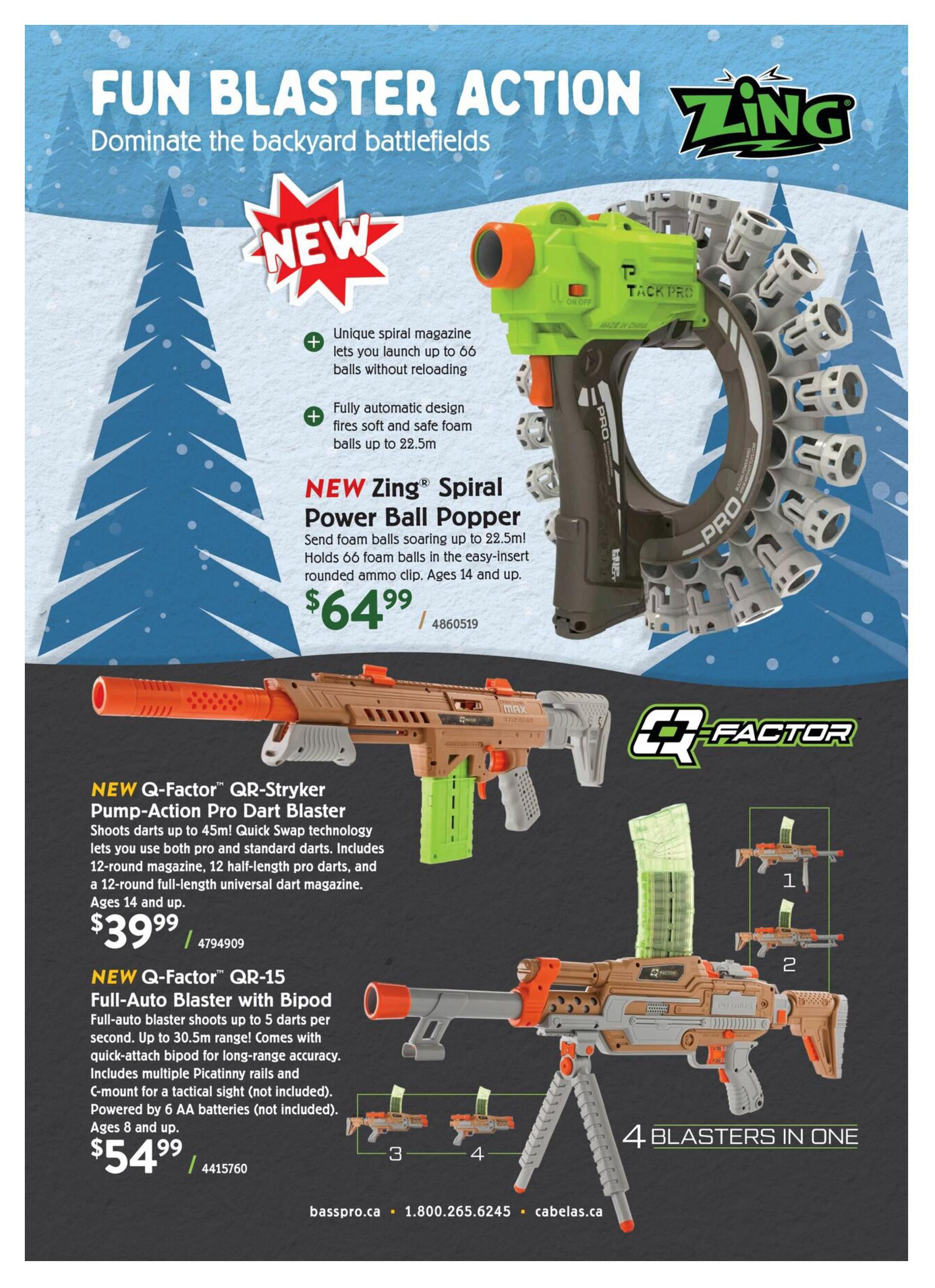 Bass Pro Shops Kid's Wishbook October 19 to December 25
