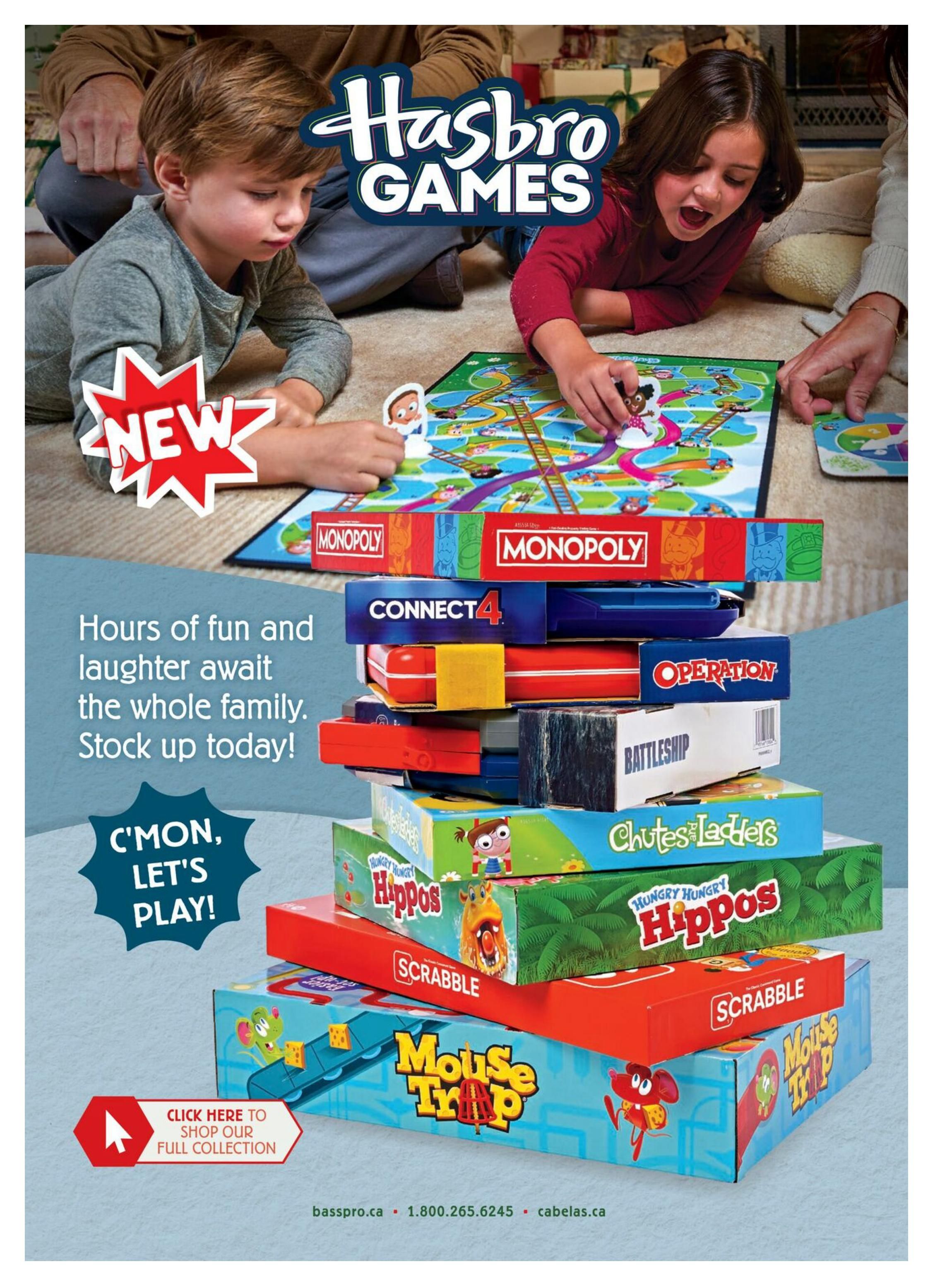 Bass Pro Shops Kid's Wishbook October 19 to December 25