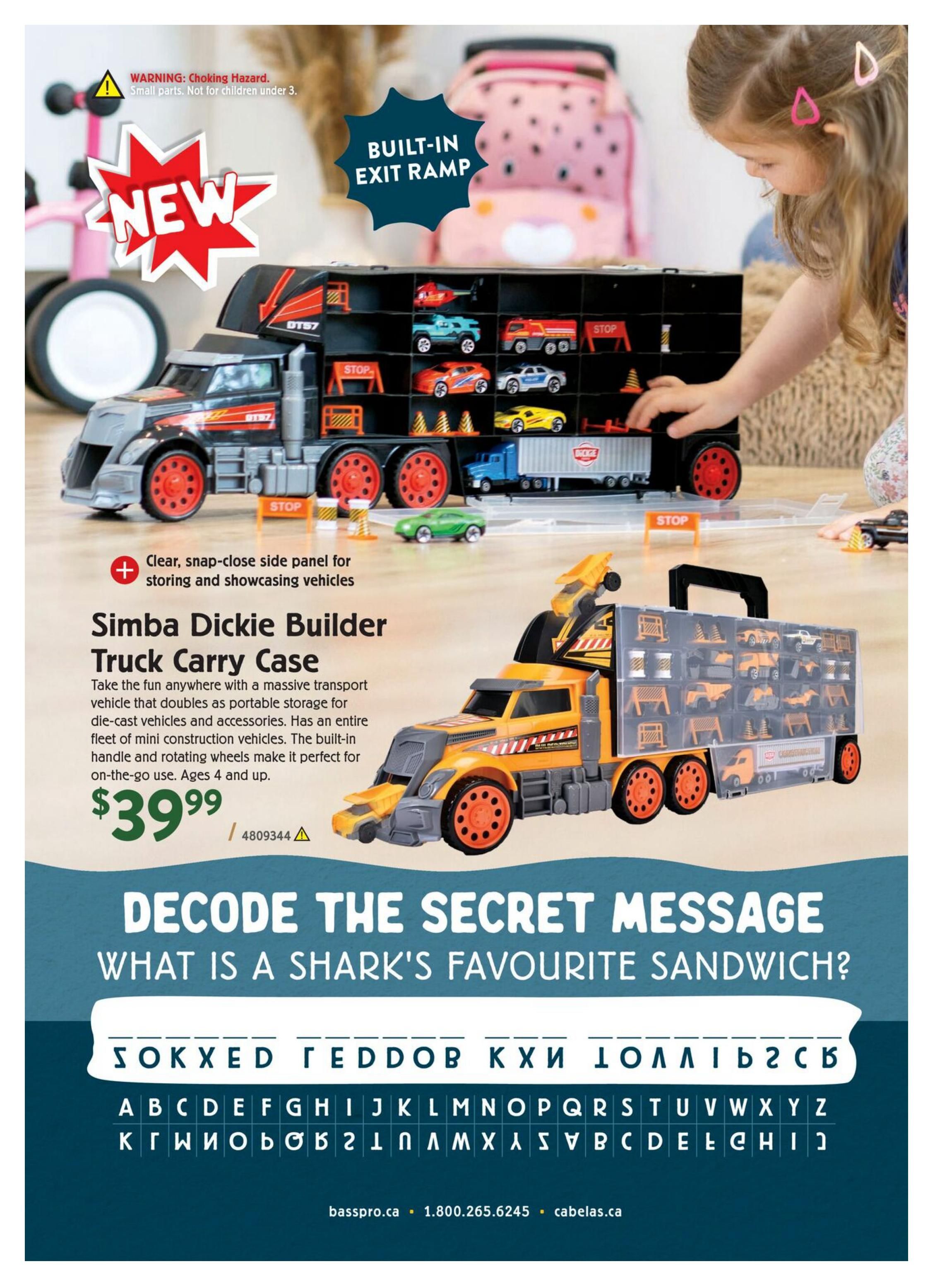 Bass Pro Shops Kid's Wishbook October 19 to December 25