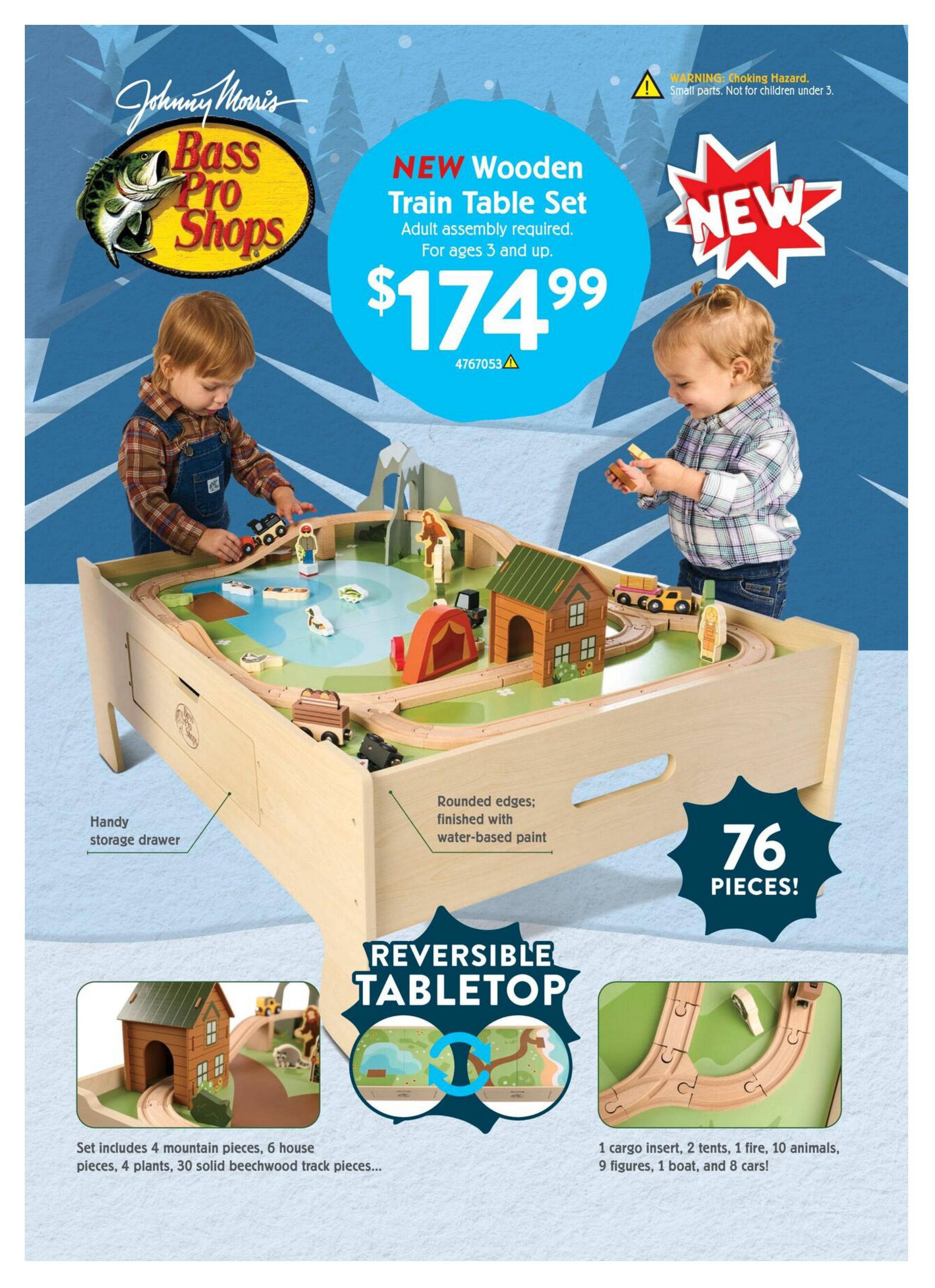 Bass Pro Shops Kid's Wishbook October 19 to December 25