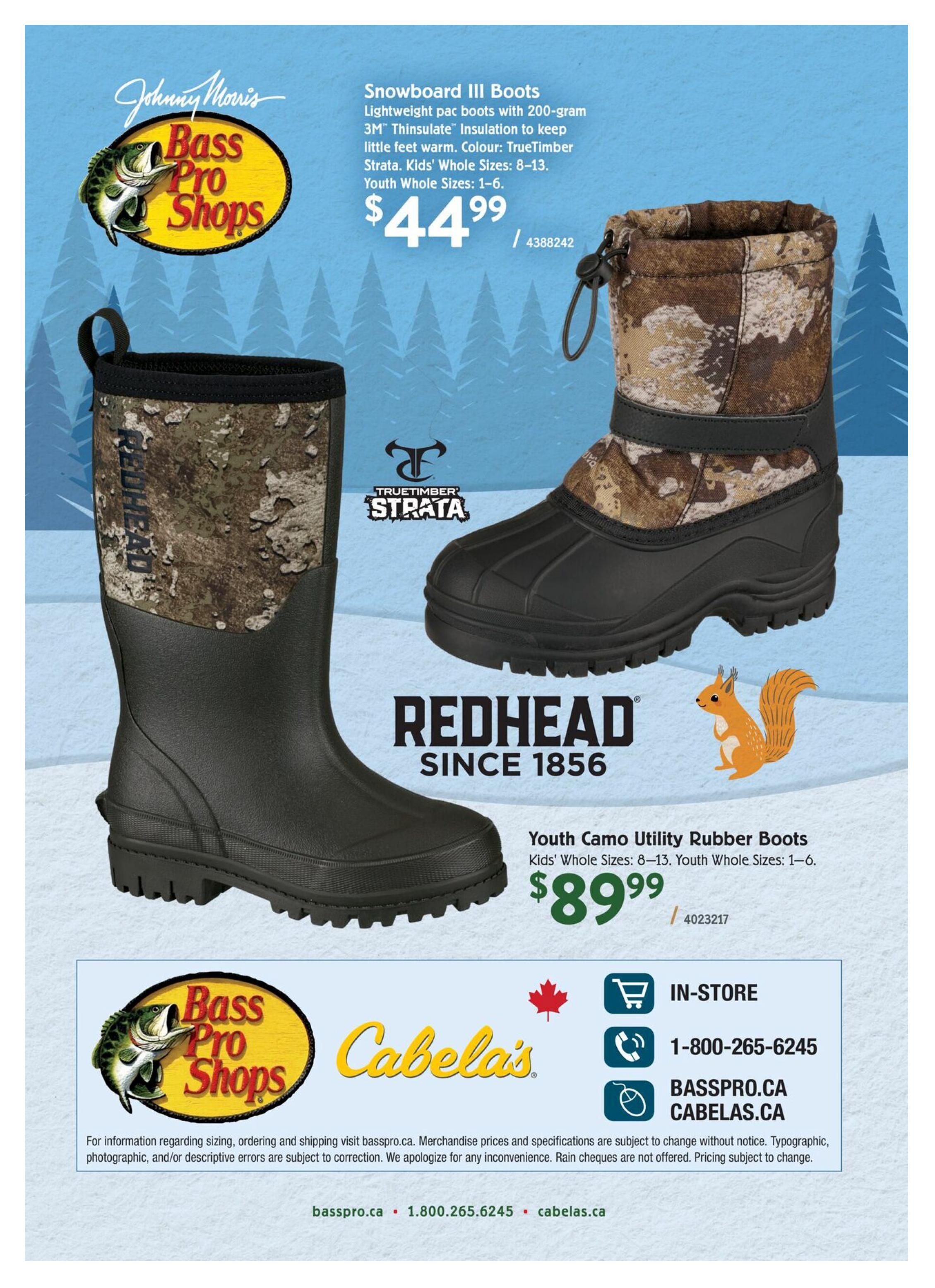 Cabela's Kid's Wishbook October 19 to December 25