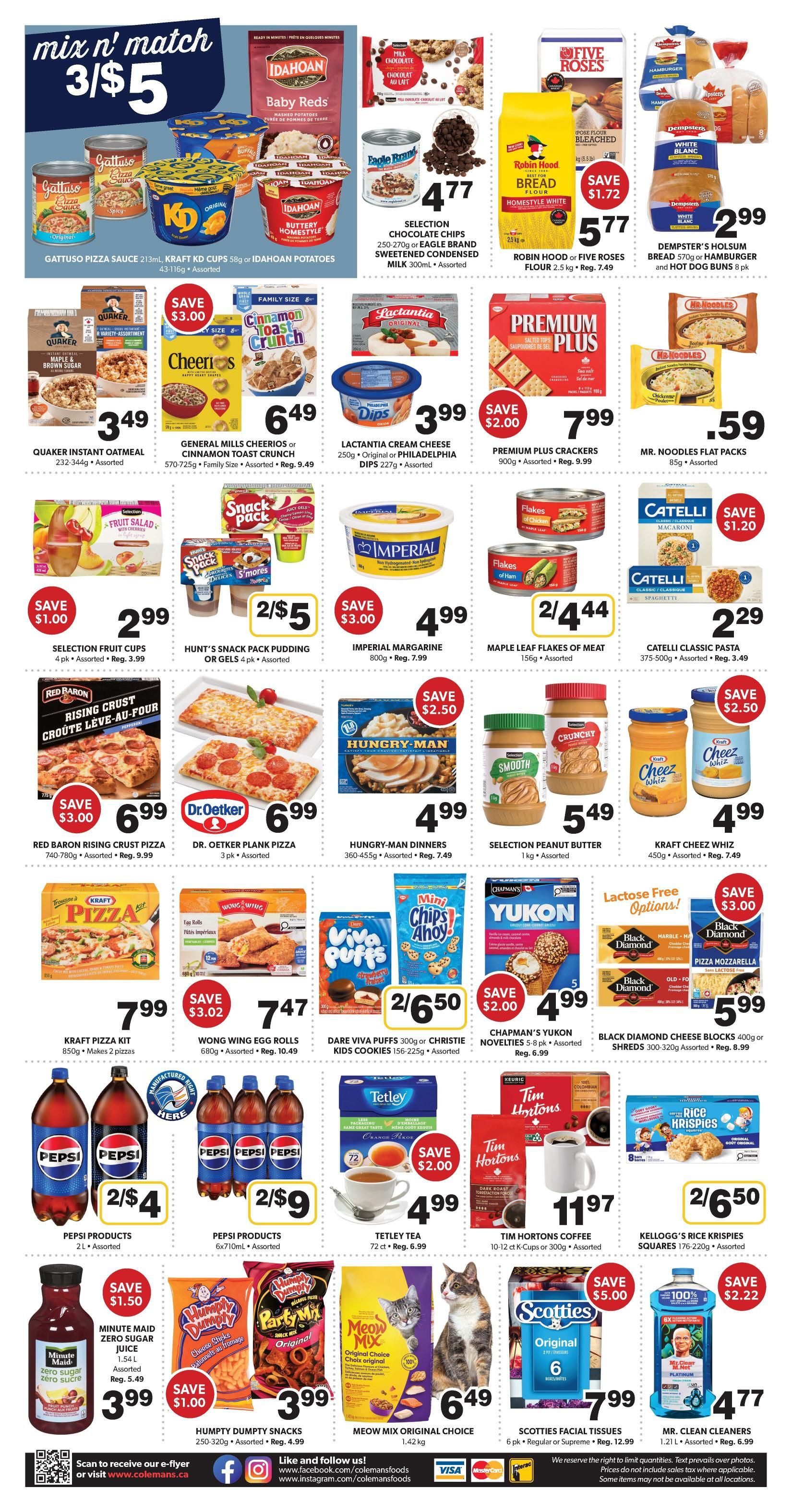 Coleman's Flyer October 22 to 28