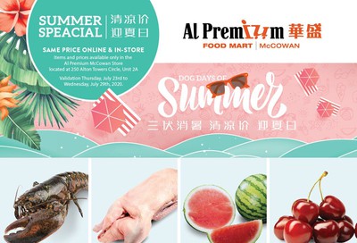 Al Premium Food Mart (McCowan) Flyer July 23 to 29