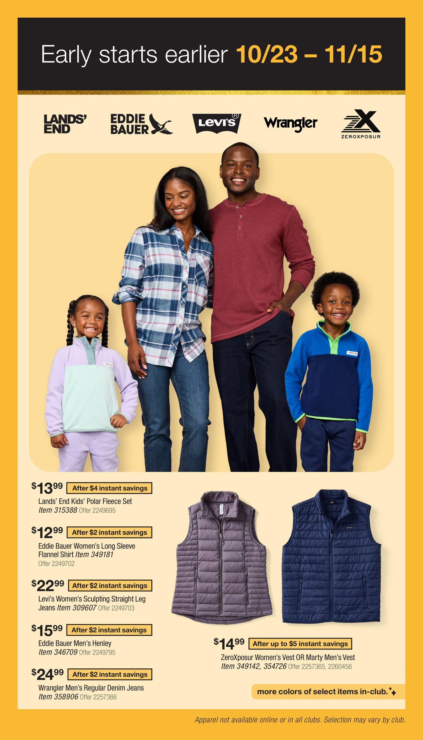 BJ's Wholesale Club Early Black Friday Weekly Ad October 23 - November 15, 2026